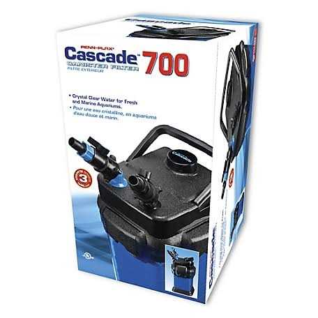 Cascade 700 Canister Aquarium Filter Penn Plax - Healthber