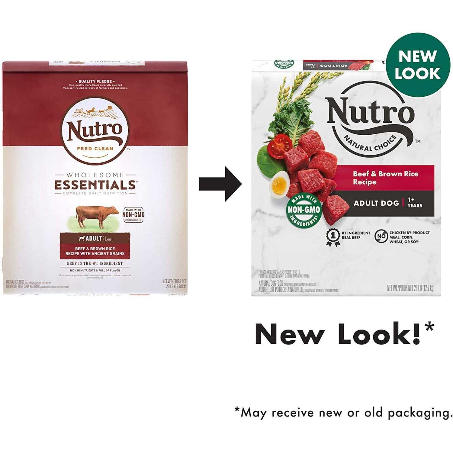 Nutro Natural Choice Adult Beef Rice Dry Dog Food - Healthber