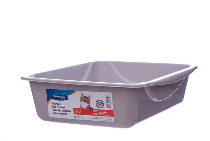 Petmate Cat Litter Pan, Medium - Healthber
