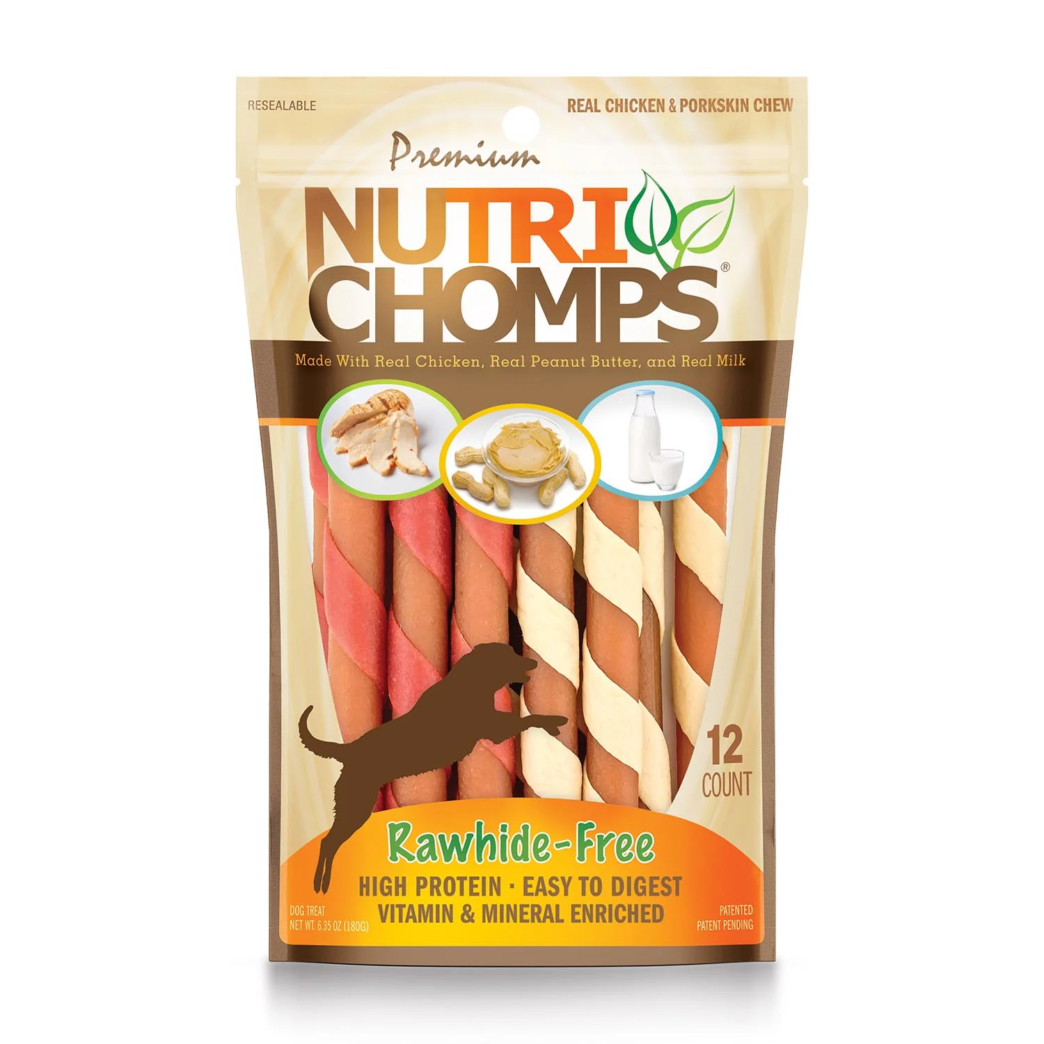 NutriChomps Assorted Mini Twist 12ct - Healthber
