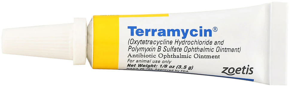 Rx Terramycin Eye Ointment, 1/8 oz - Healthber