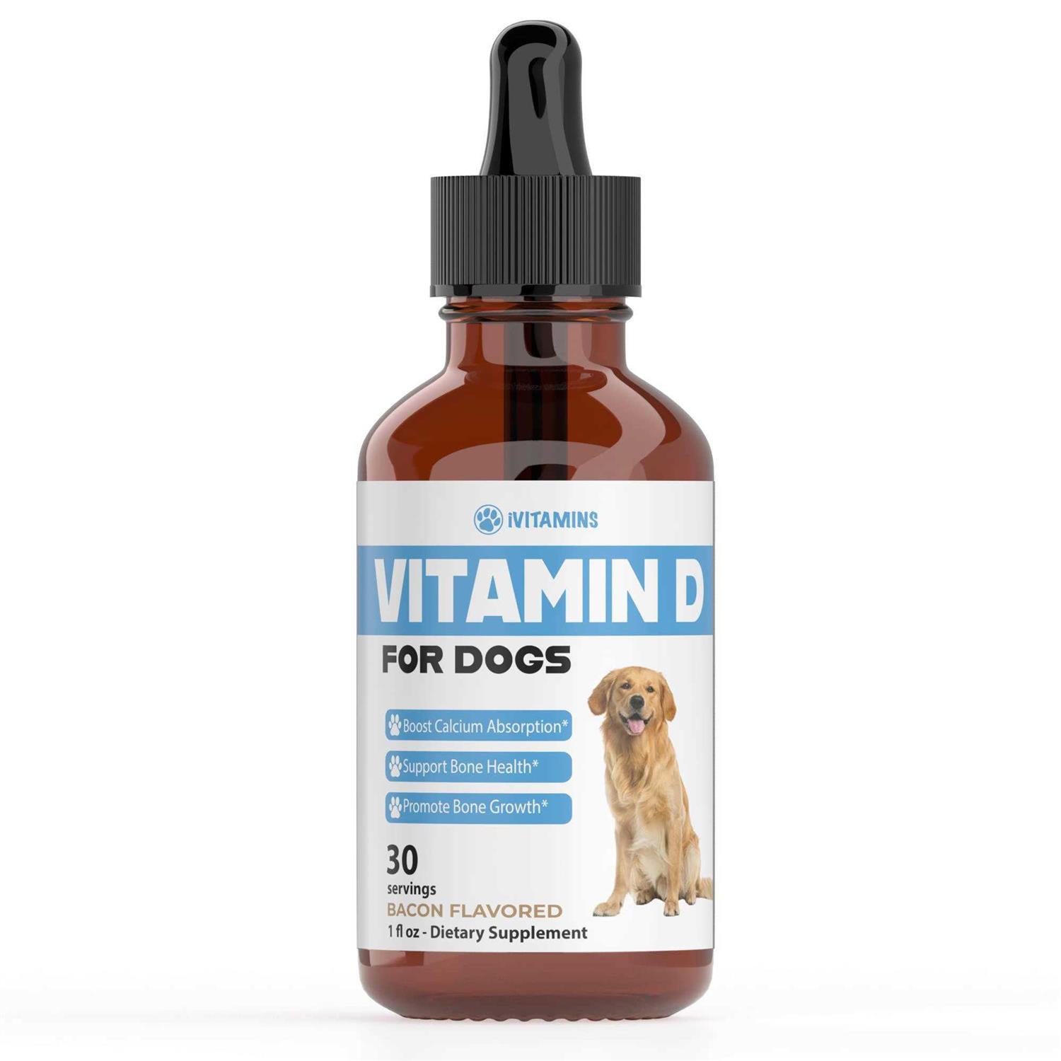 iVitamins Vitamin D for Dogs Supports Strong & Health Bones Vitamin D Supplements for Dogs - Healthber