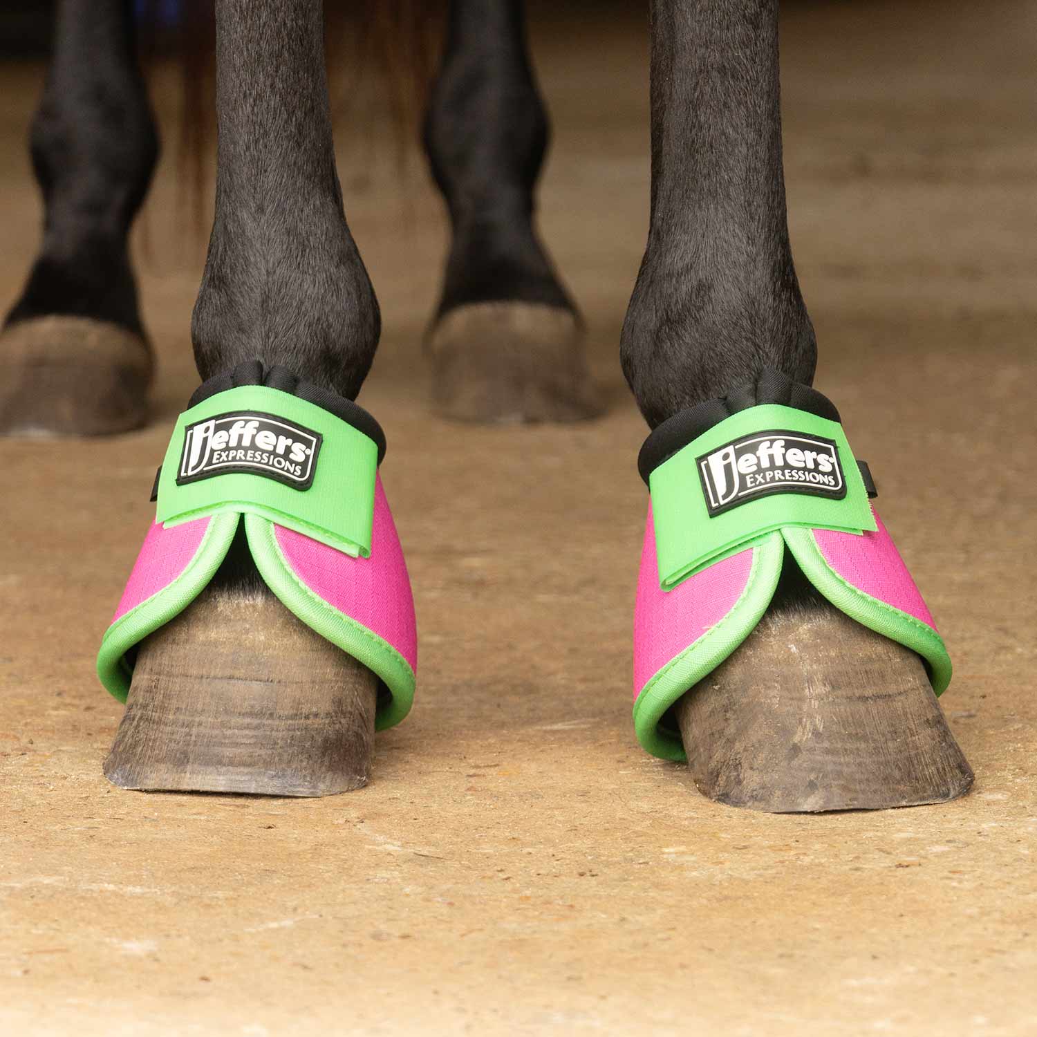 Protective Neon Bell Boots for Horses - Healthber
