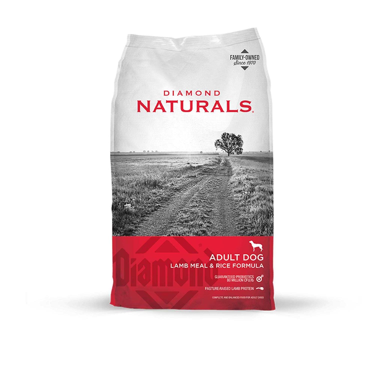 Diamond Naturals Lamb Meal & Rice Adult Dog Food - Healthber