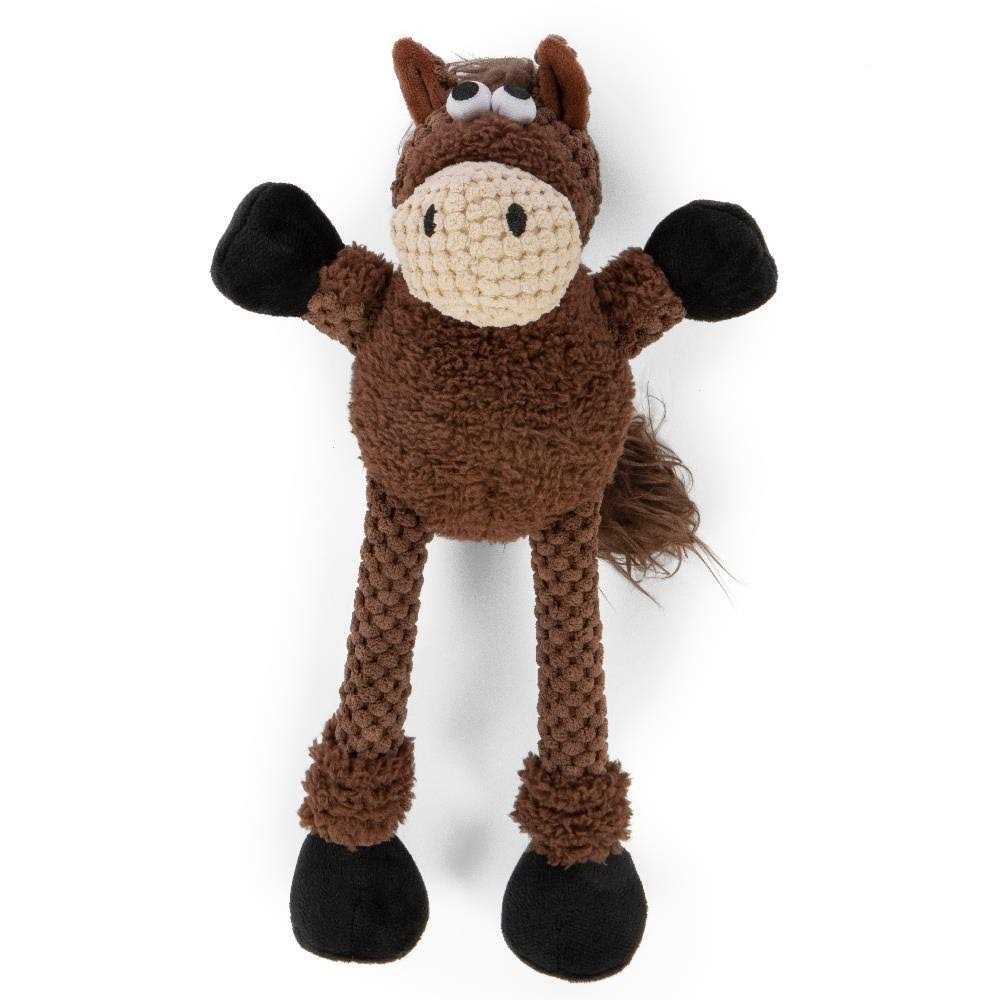 goDog Checkers Skinny Cow Dog Toy - Healthber