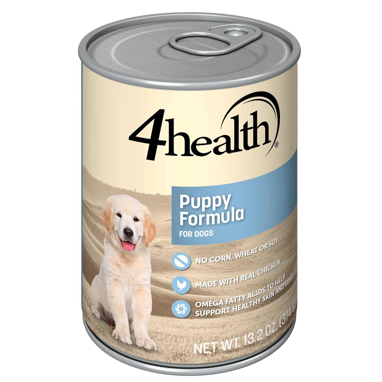 4health with Wholesome Grains Puppy Chicken and Rice Recipe Wet Dog Food - Healthber