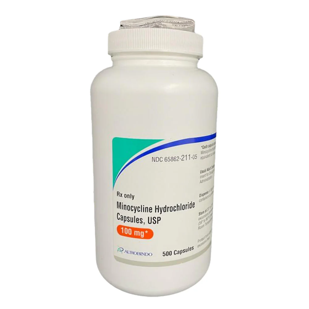 Rx Minocycline (Generic) Capsules, 100mg - Healthber