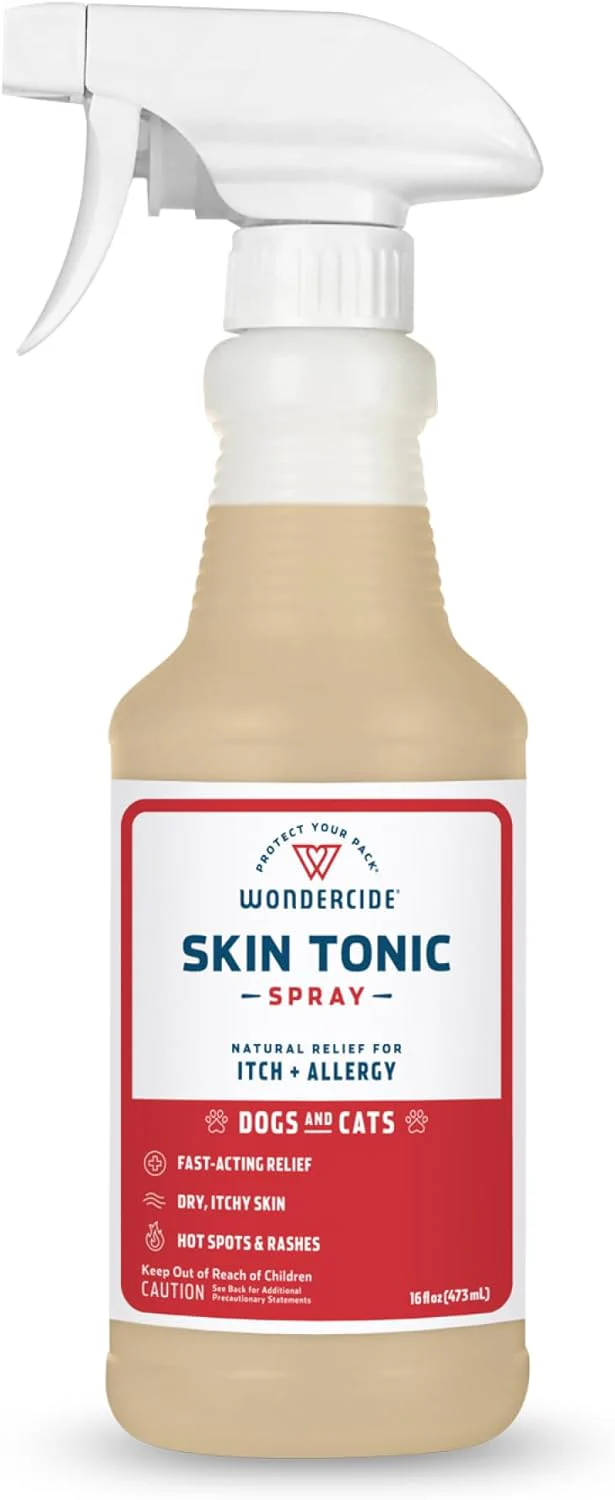 Wondercide Skin Tonic, Anti-Itch Spray with Neem - Healthber