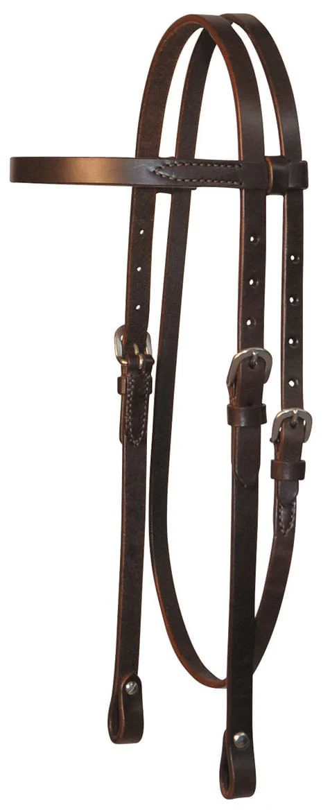 Circle Y Single Ply Browband Headstall - Healthber