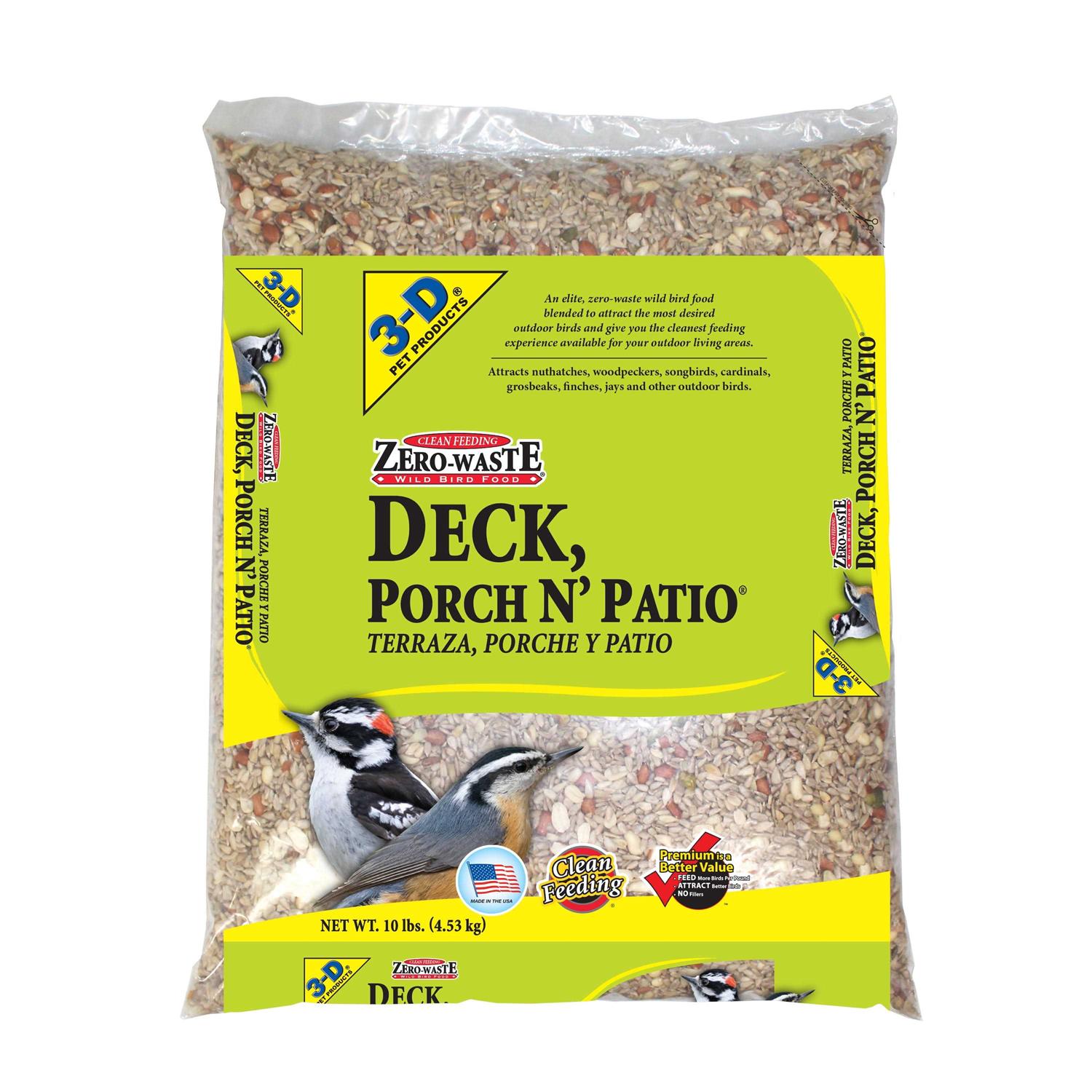 3-d Pet Products Deck Porch Patio Blend Wild Bird Food - Healthber