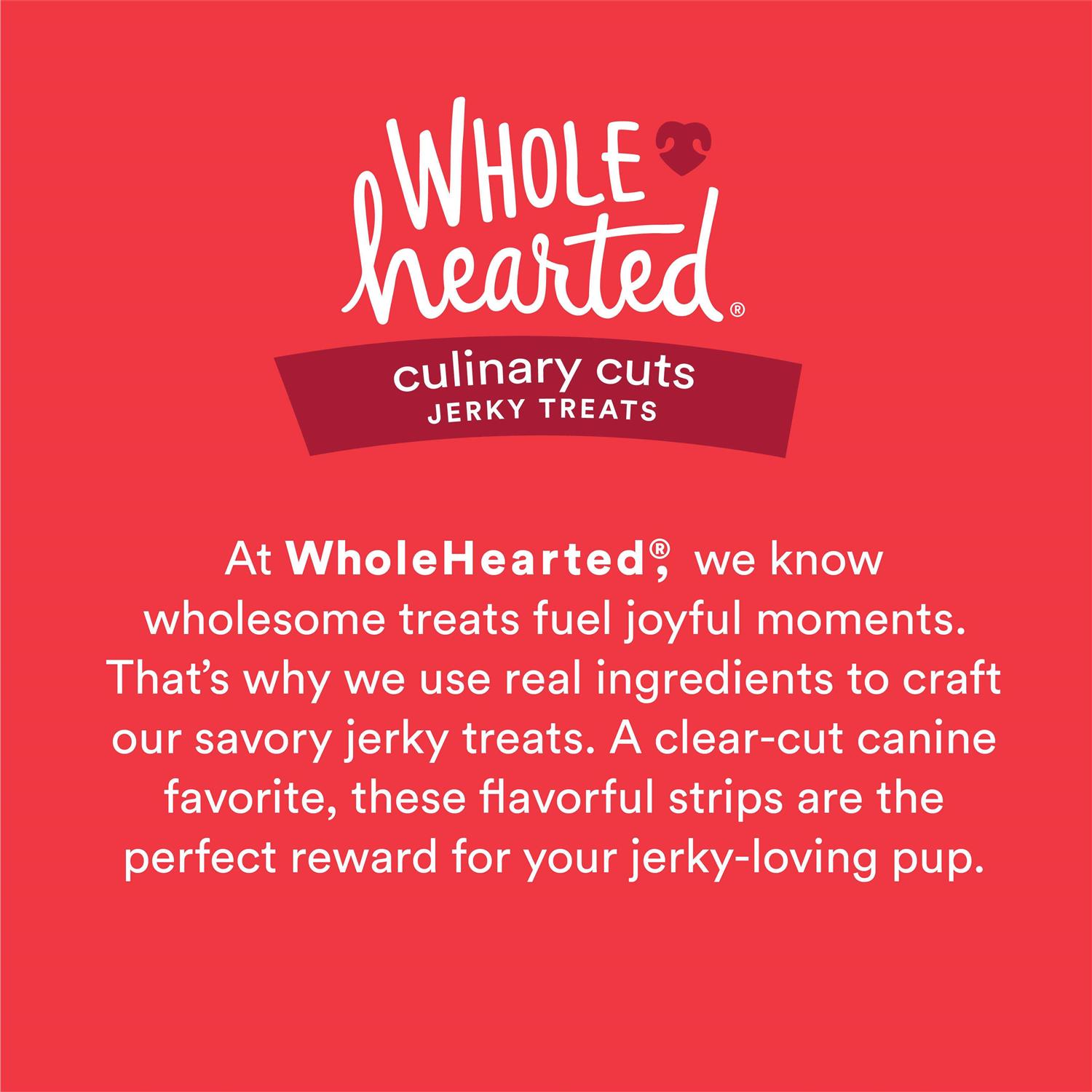 WholeHearted Culinary Cuts Recipe Jerky Dog Treats - Healthber