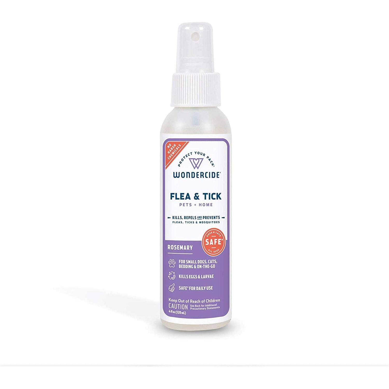 Wondercide Flea & Tick Spray Pets Home Rosemary - Healthber