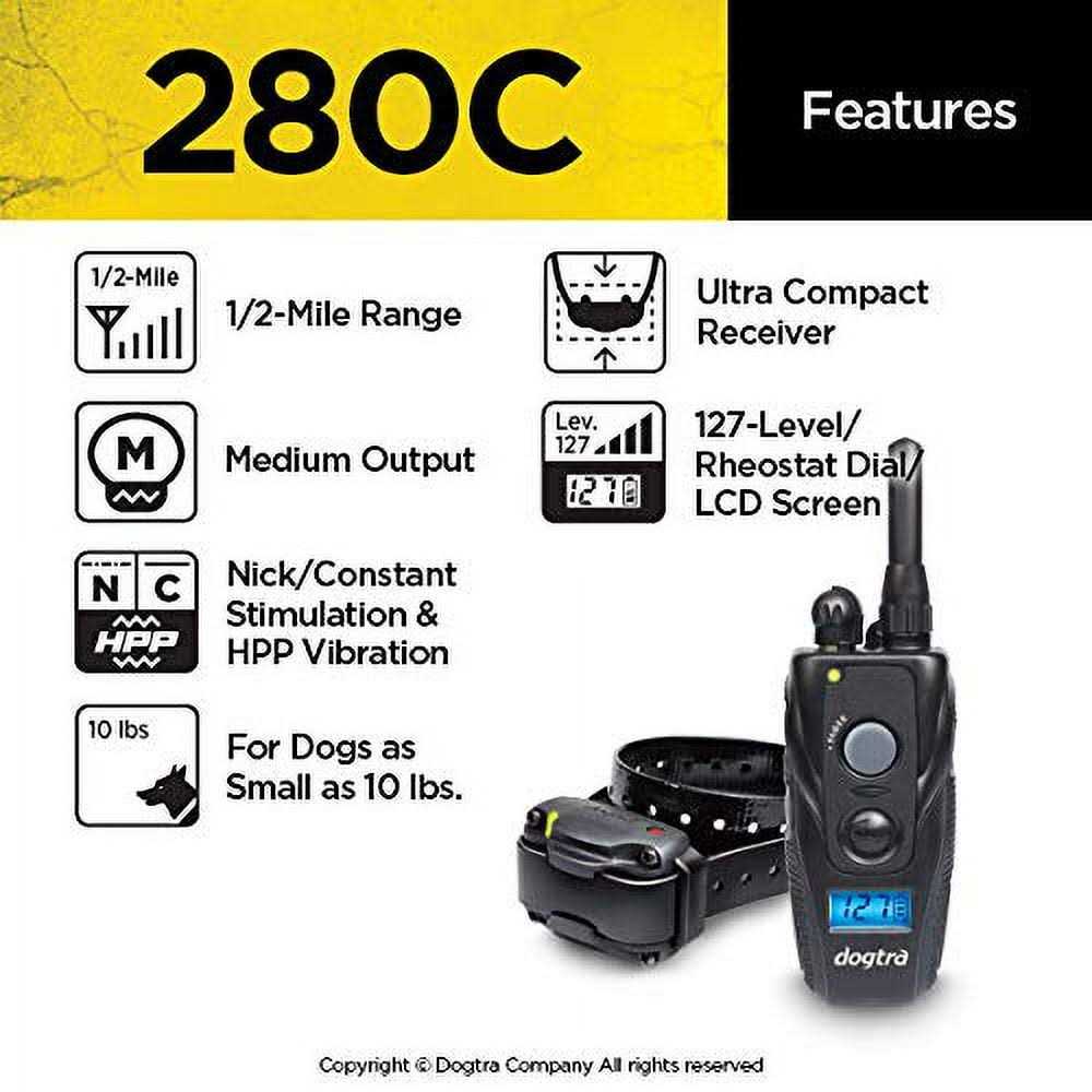Dogtra 280C Dog Remote Training Collar - Healthber