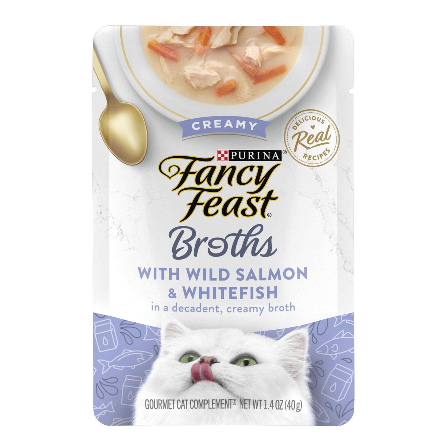 Fancy Feast Broths Creamy Wet Cat Food - Healthber