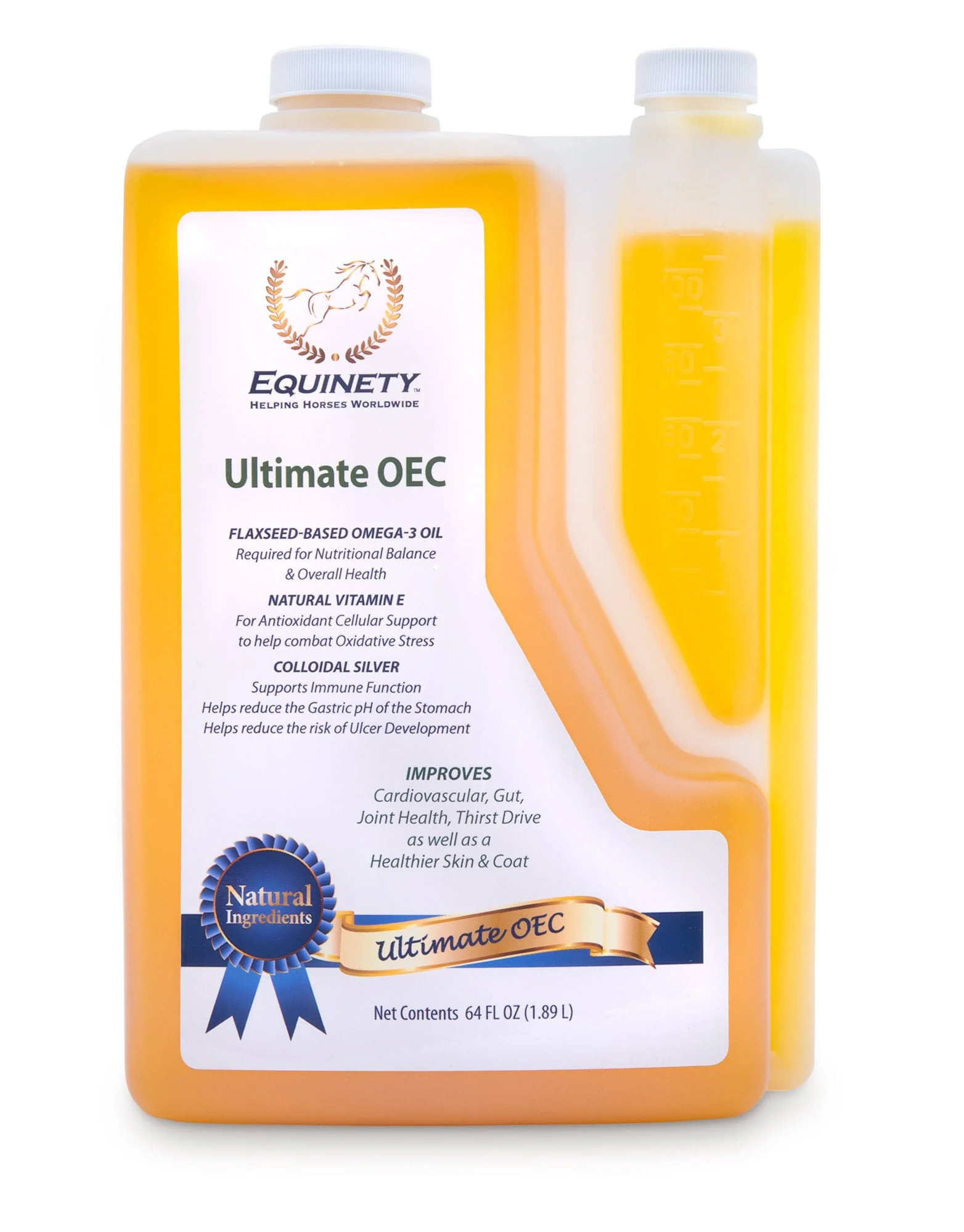 Equinety Ultimate OEC Horse Supplement, 64 oz - Healthber