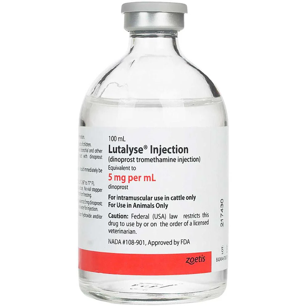 Rx Lutalyse (dinoprost tromethamine injection) Sterile Solution - Healthber
