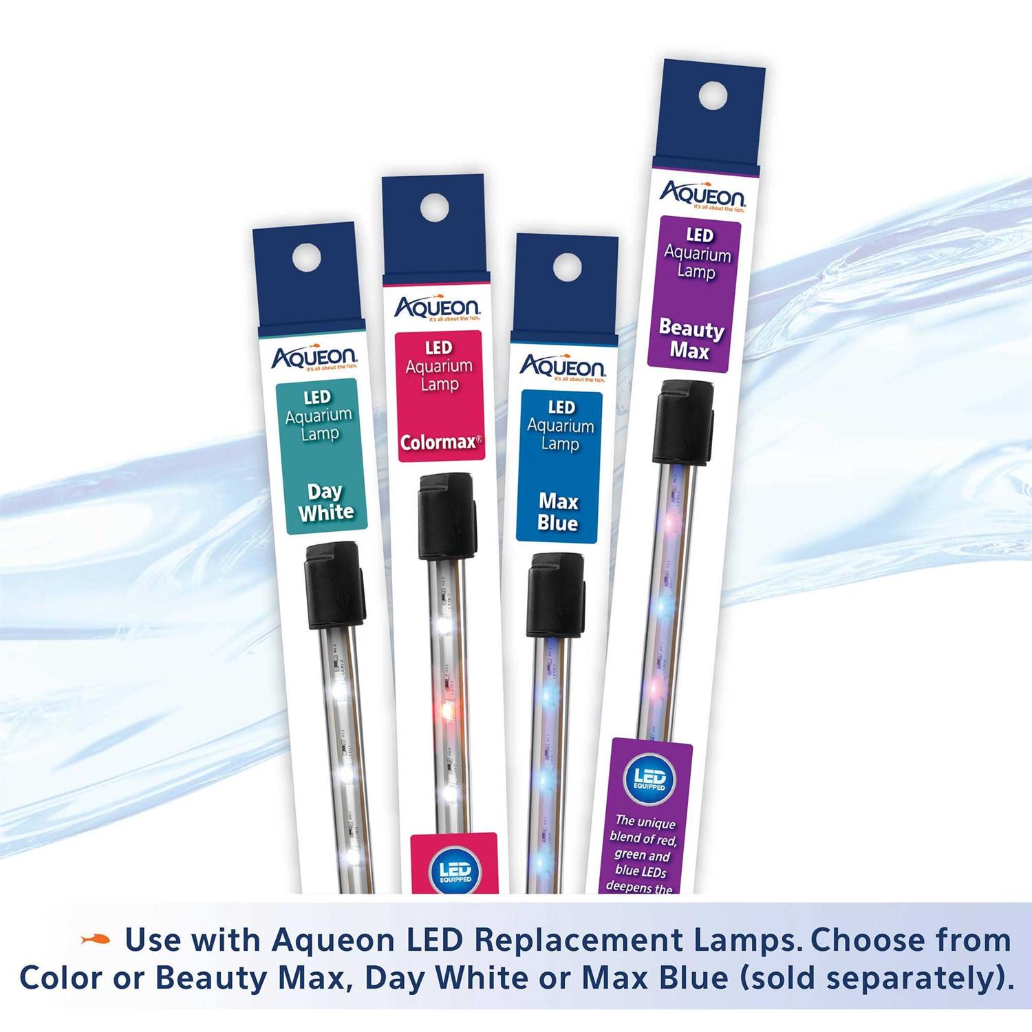 Aqueon LED Deluxe Full Hood - Healthber