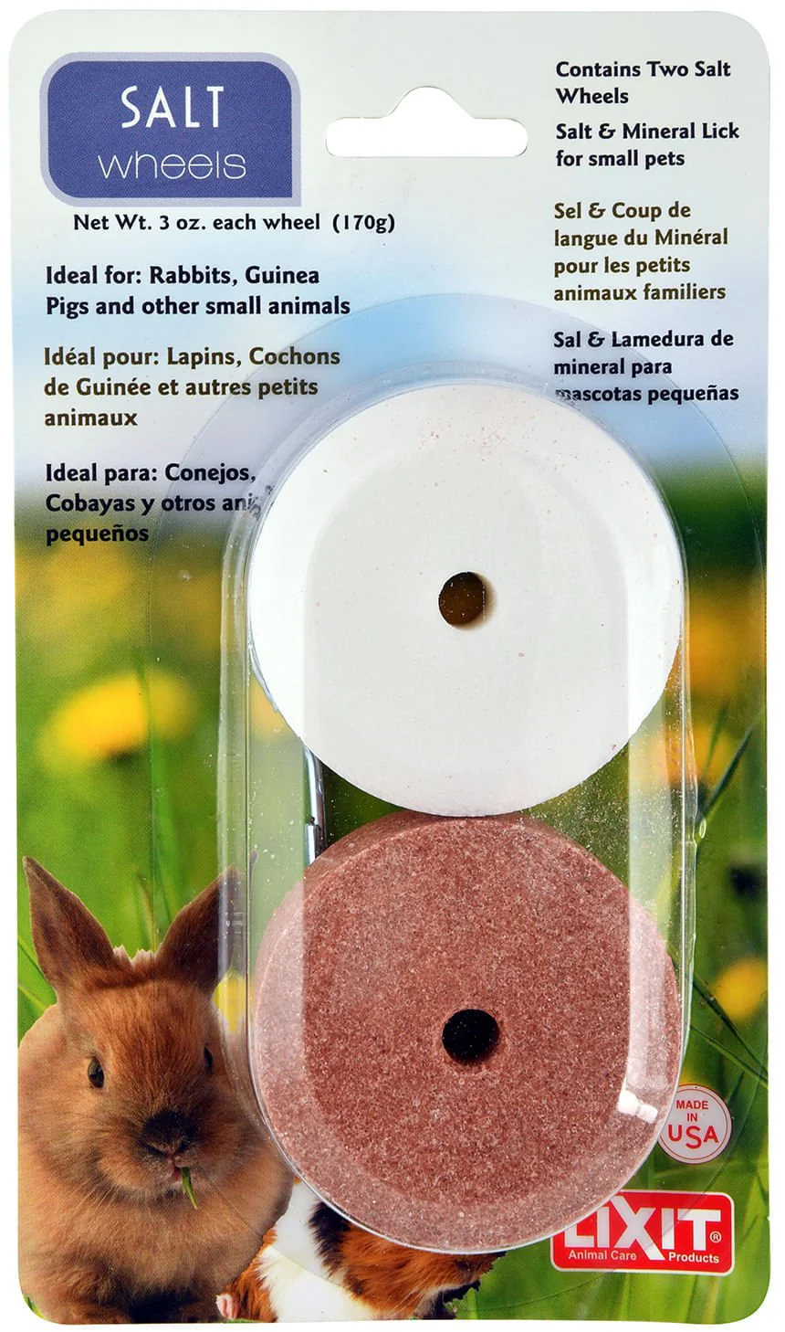 Salt & Trace Mineral Wheel with Hanger - Healthber