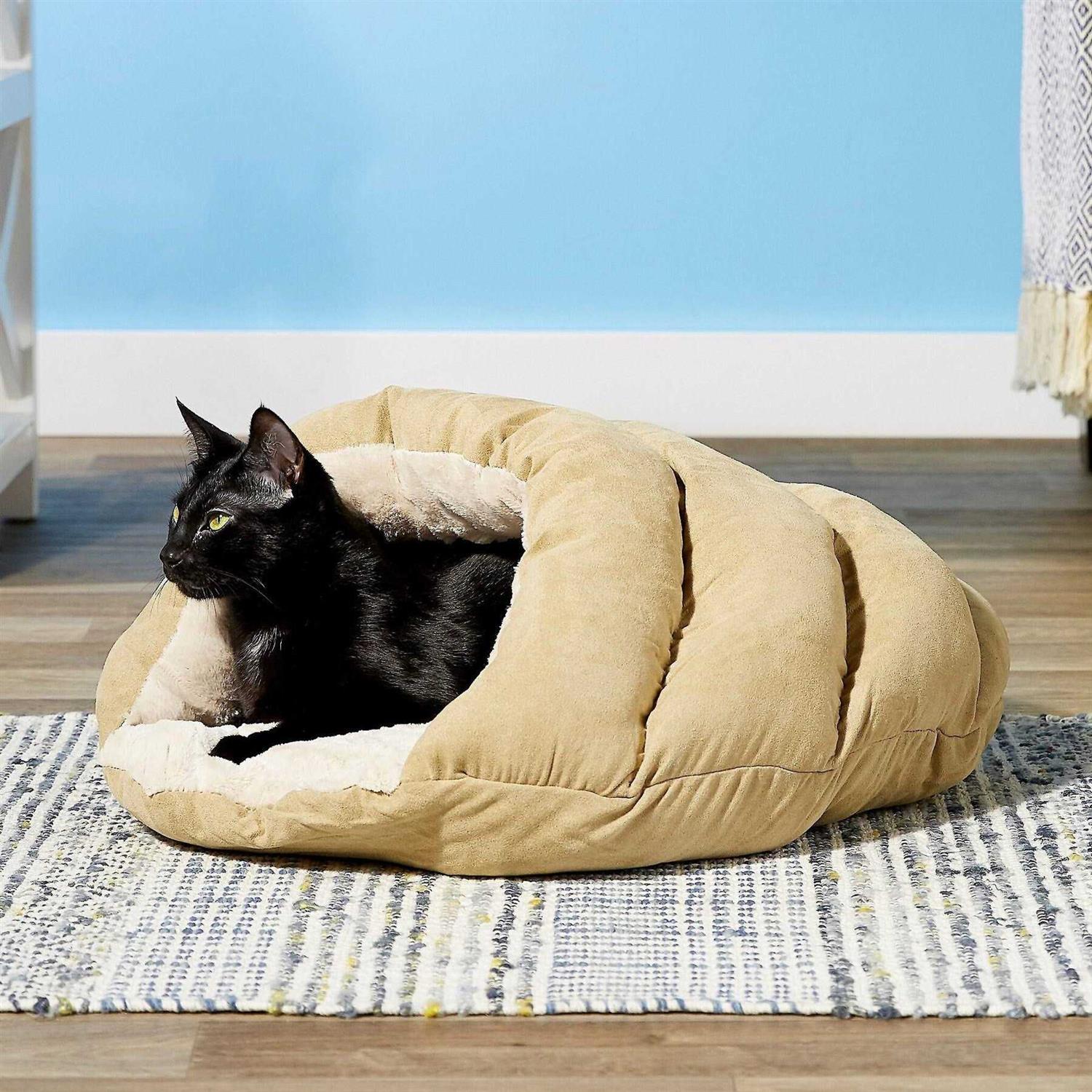 Ethical Pet Sleep Zone Cuddle Cave Pet Bed - Healthber