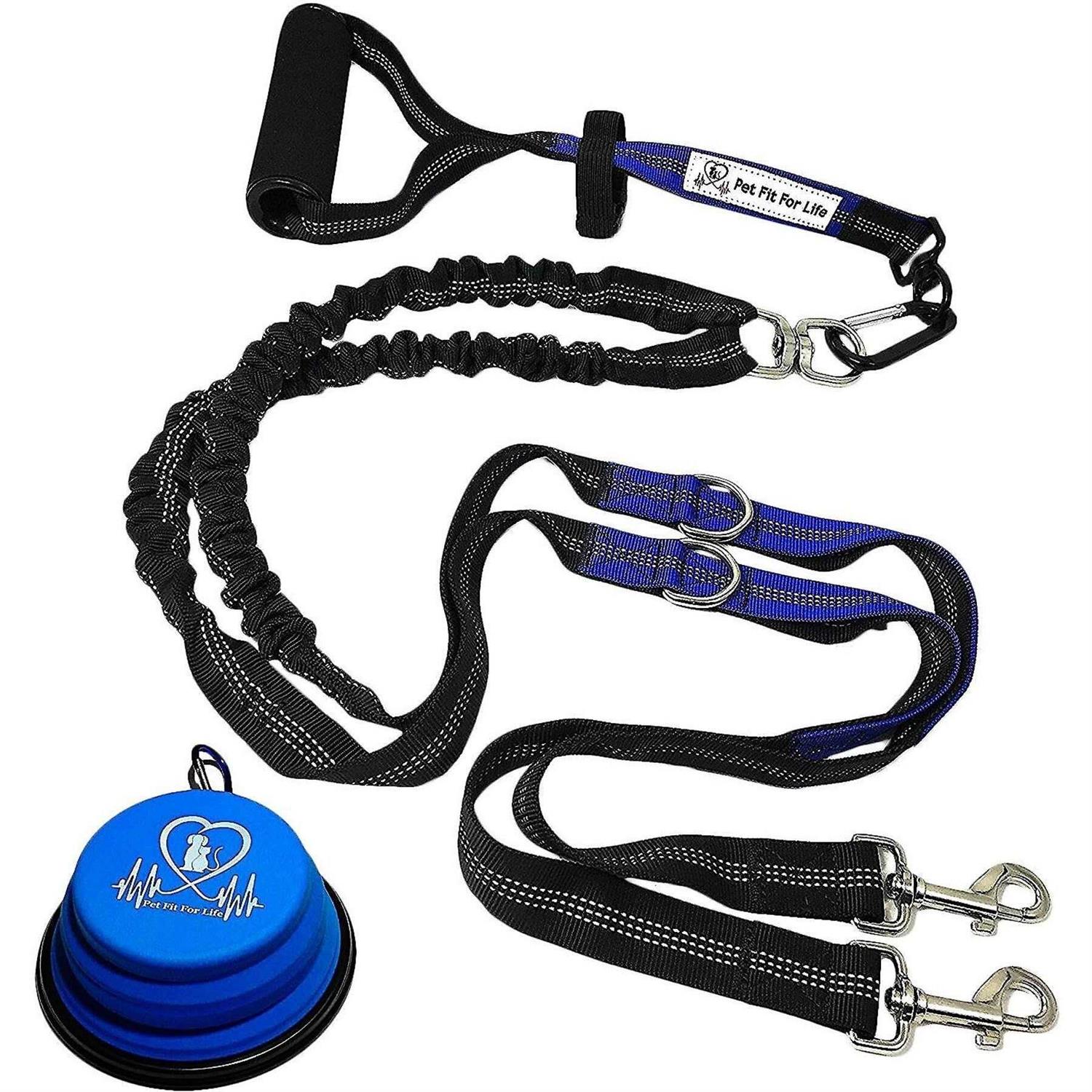 Pet Fit for Life 64 Premium Two Dog Leash Premium Double Leash for Dogs, Provides Control and Comfort - Healthber