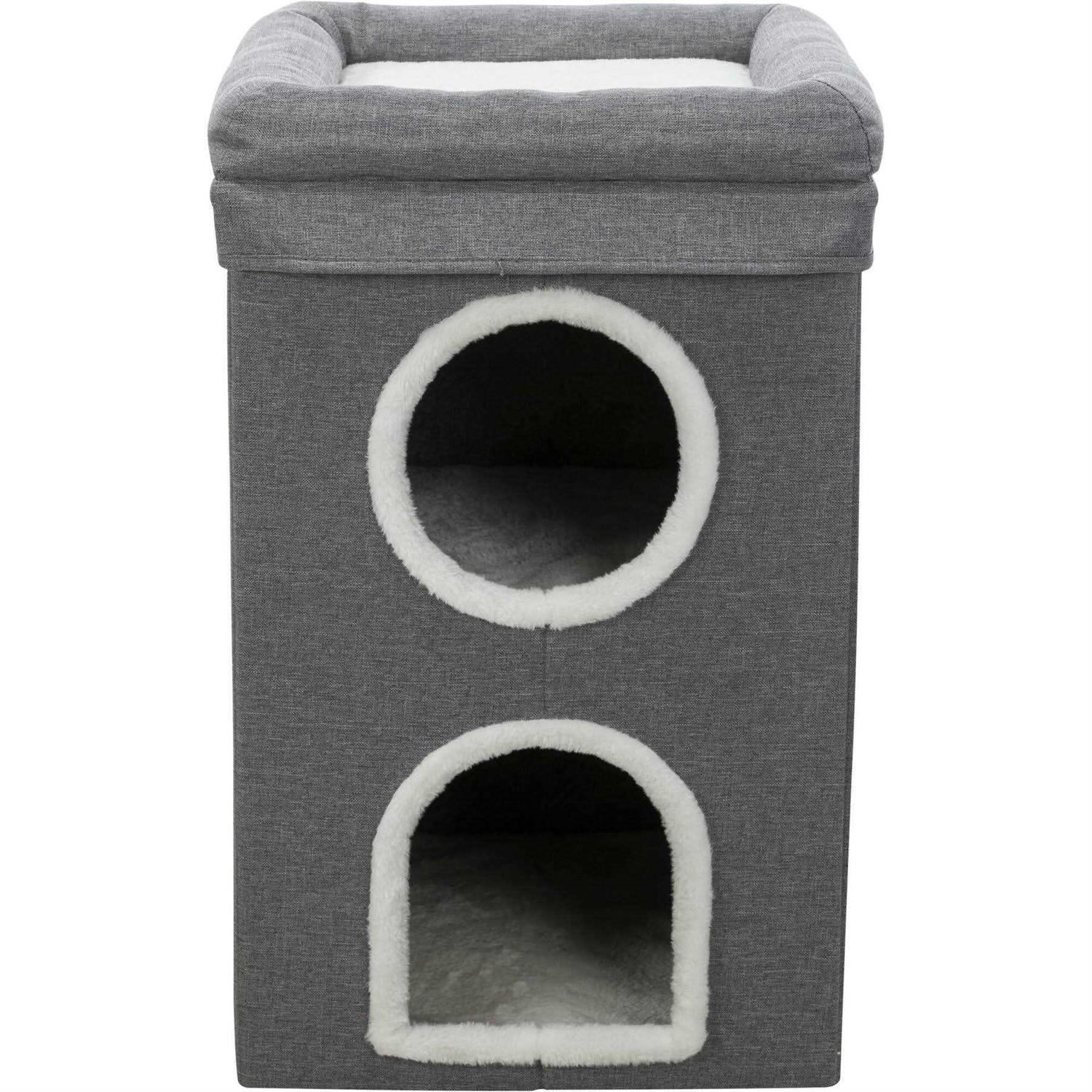 Trixie Saul 2-Story Cat Condo & Perch - Healthber