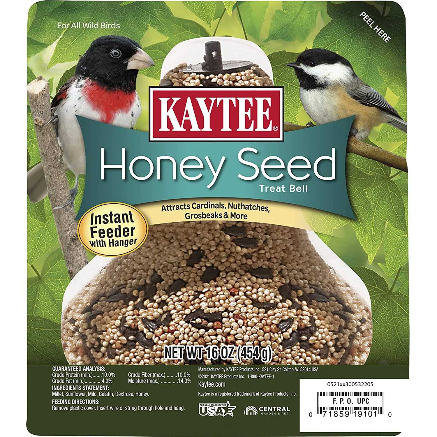 Kaytee Bird Seed Liberty Bell Treat - Healthber