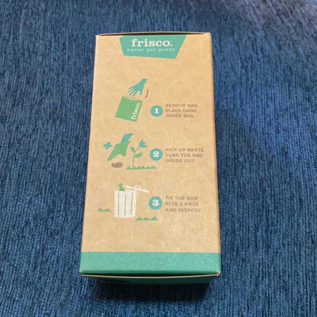 Frisco Refill Dog Poop Bags Made With 50% Recycled Packaging - Healthber
