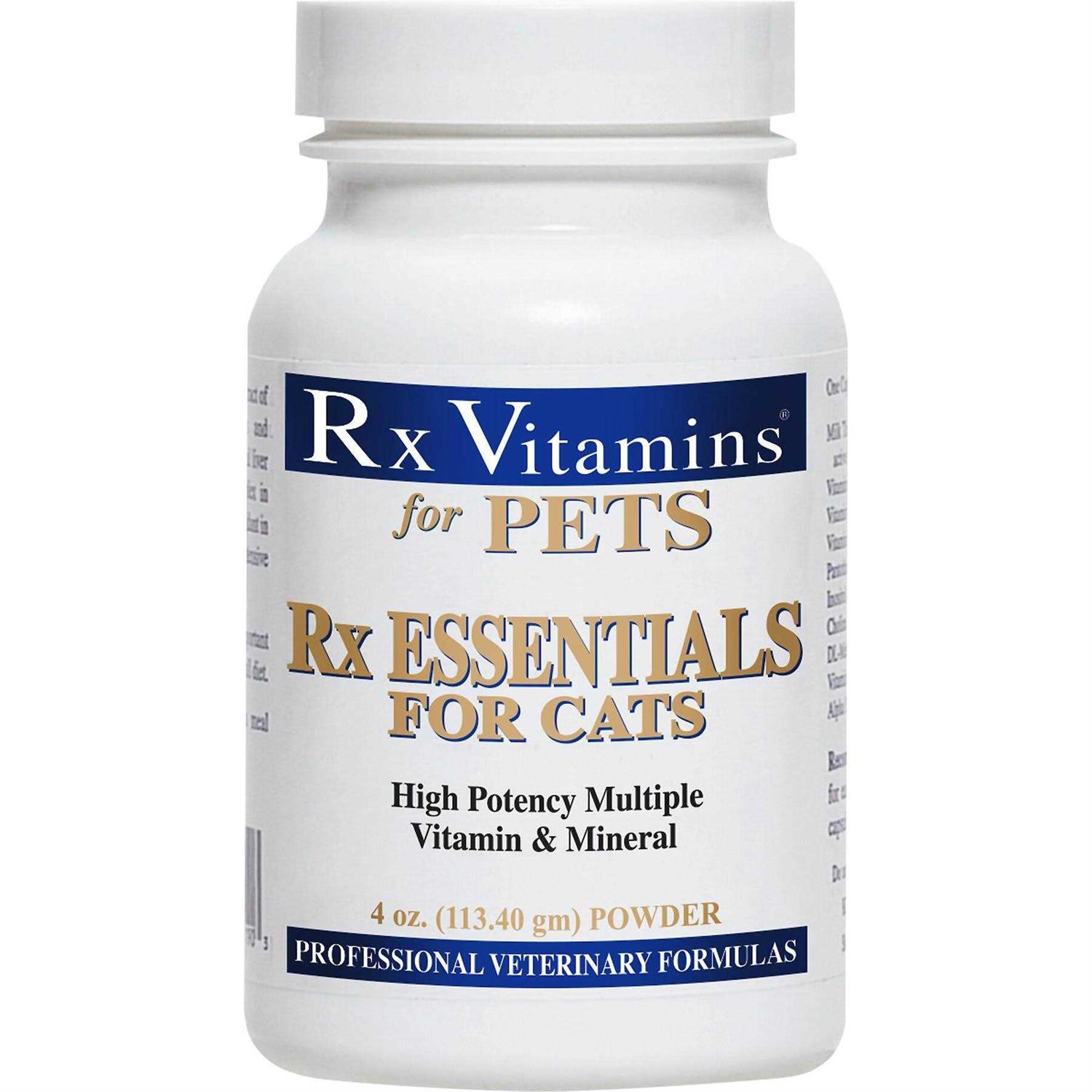 Rx Vitamins Rx Essentials Powder Multivitamin for Cats - Healthber
