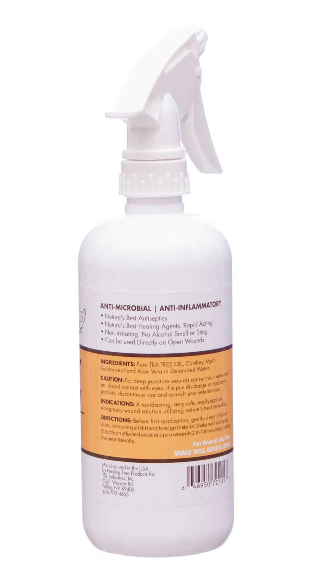 Rooster Booster Poultry Wound Spray, 16 oz - Healthber
