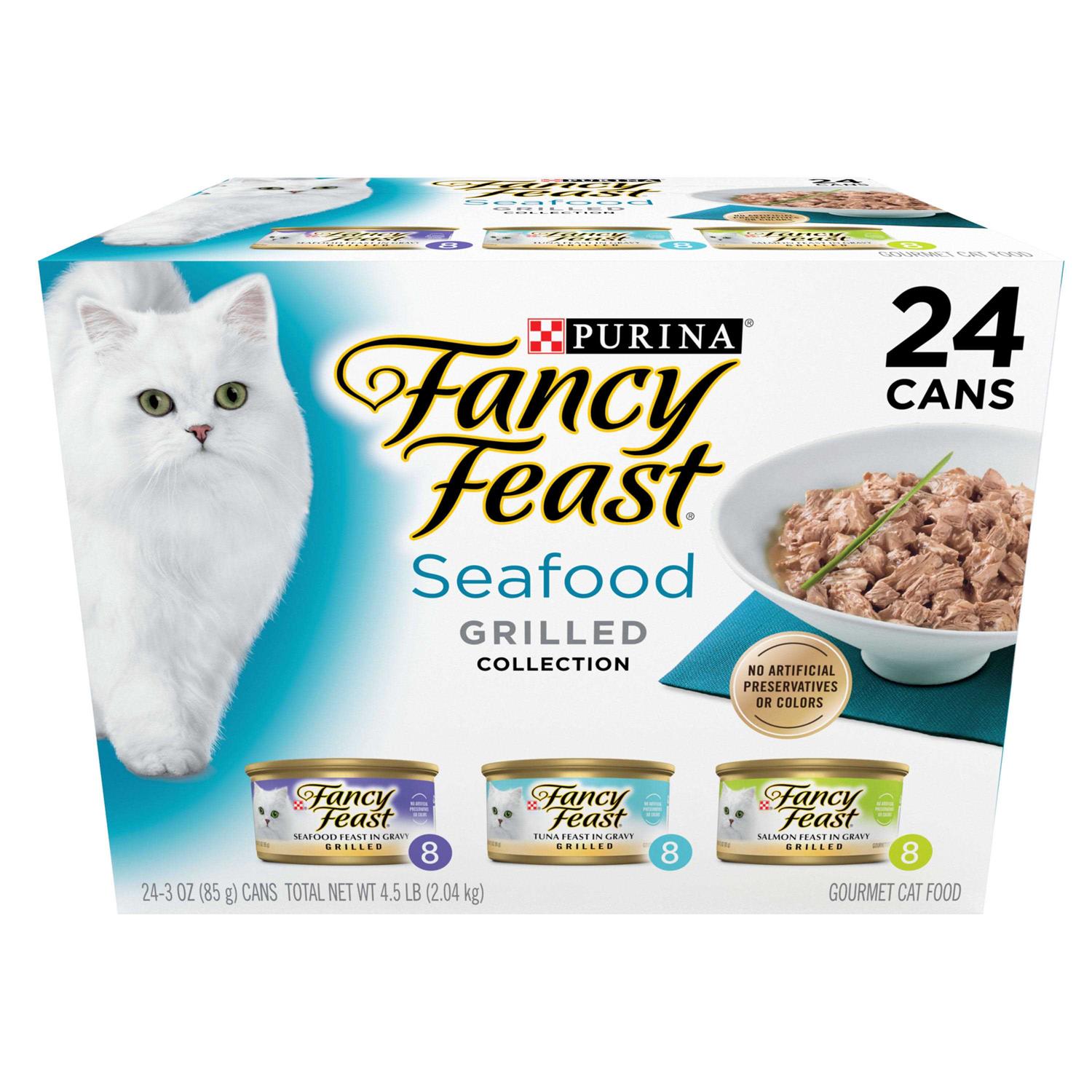 Fancy Feast Seafood Grilled Wet Cat Food - Healthber
