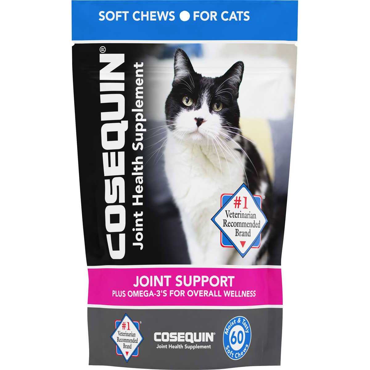 Nutramax Laboratories Cosequin Soft Chews Joint Supplement for Cats - Healthber