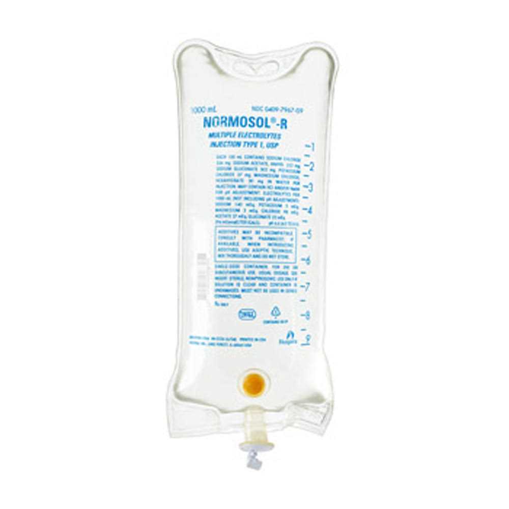 Normosol-R Electrolyte Bag - Healthber