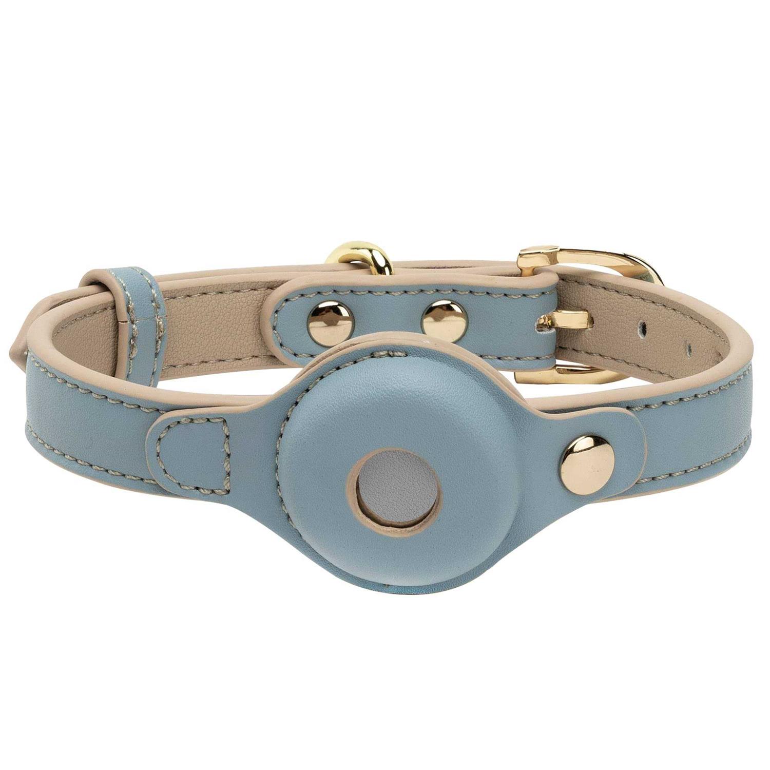 NINA WOOF Cupertino Dog Collar compatible with Airtag 2021 - Healthber