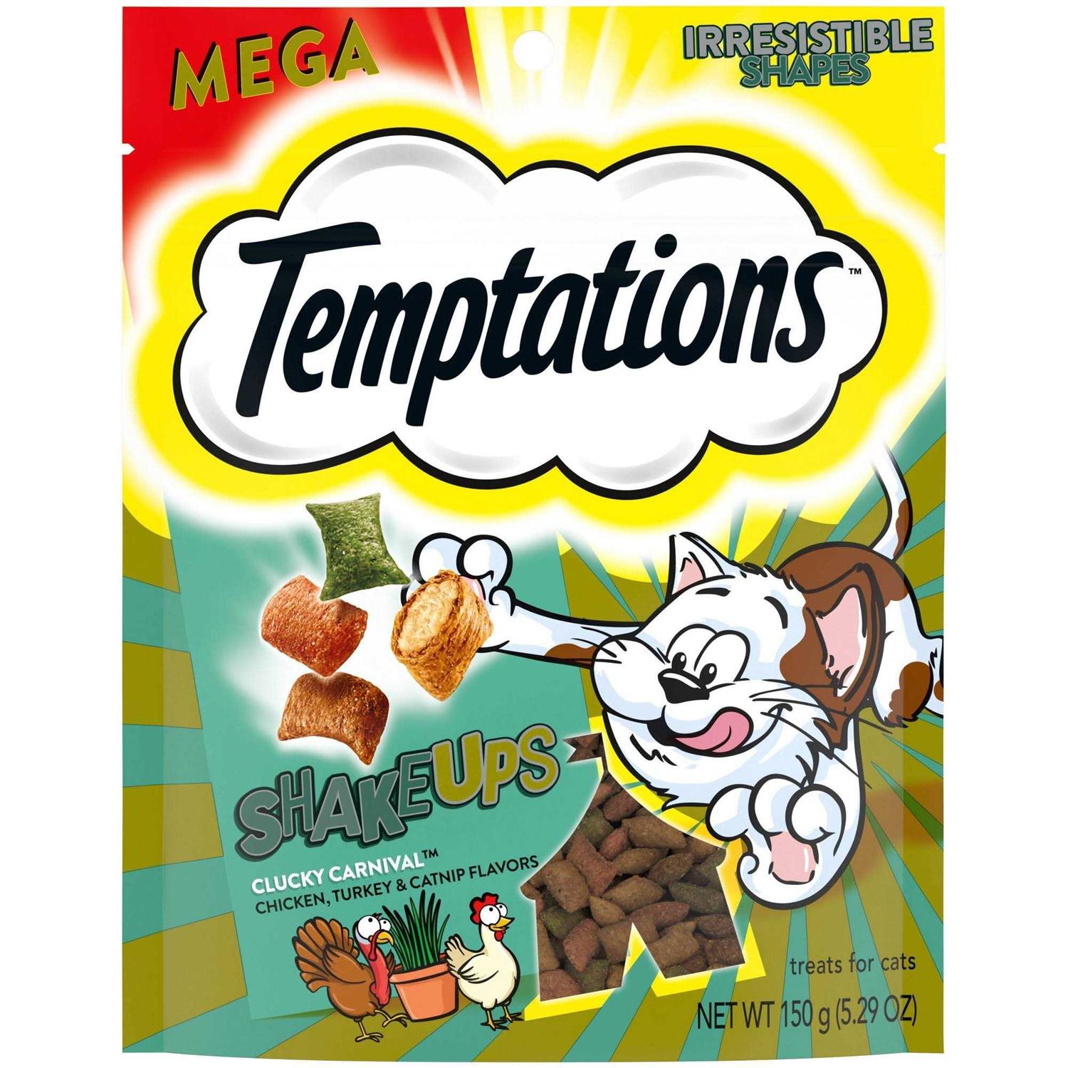 Temptations ShakeUps Crunchy and Soft Cat Treats - Healthber