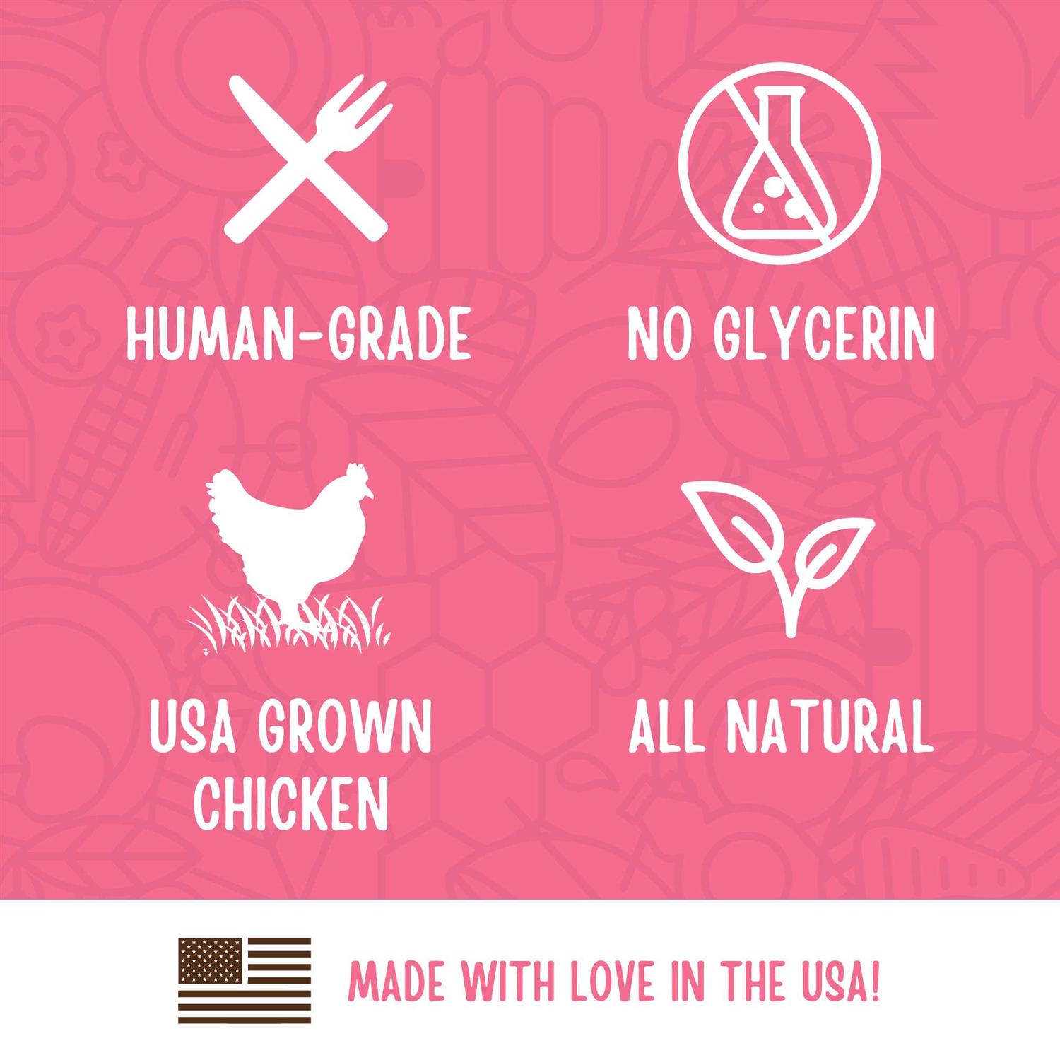 Full Moon Chicken Strips Dog Treats - Healthber