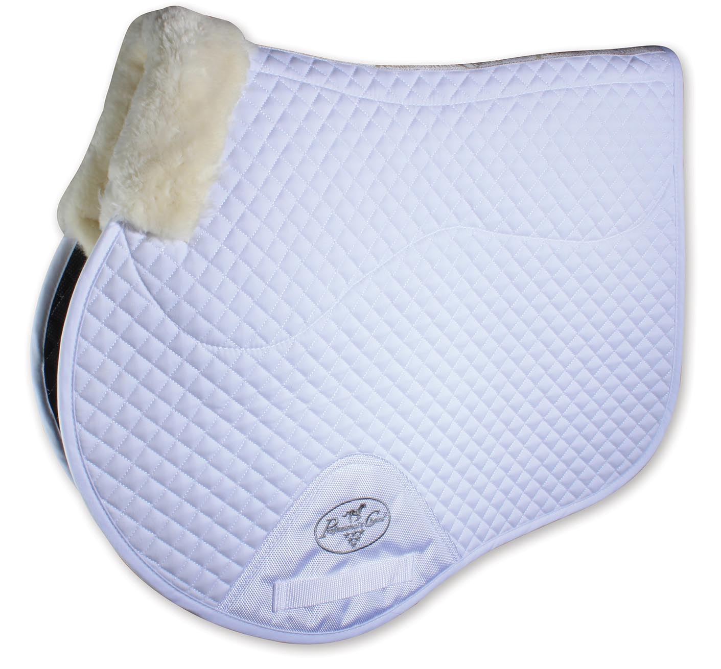 VenTECH Jump Pad w/Faux Shearling, White - Healthber