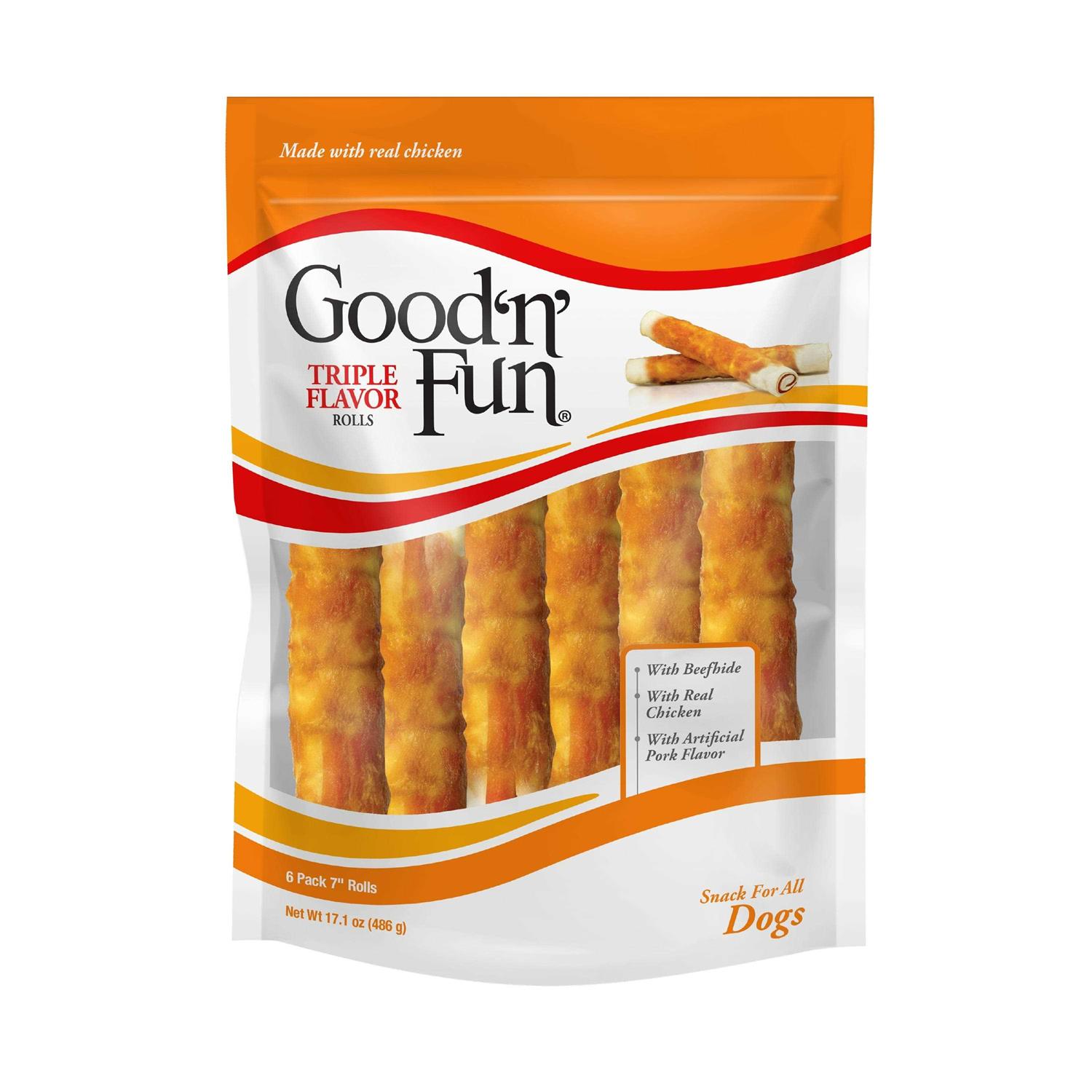 Healthy Hide Good N Fun Triple Flavor Rolls - Healthber