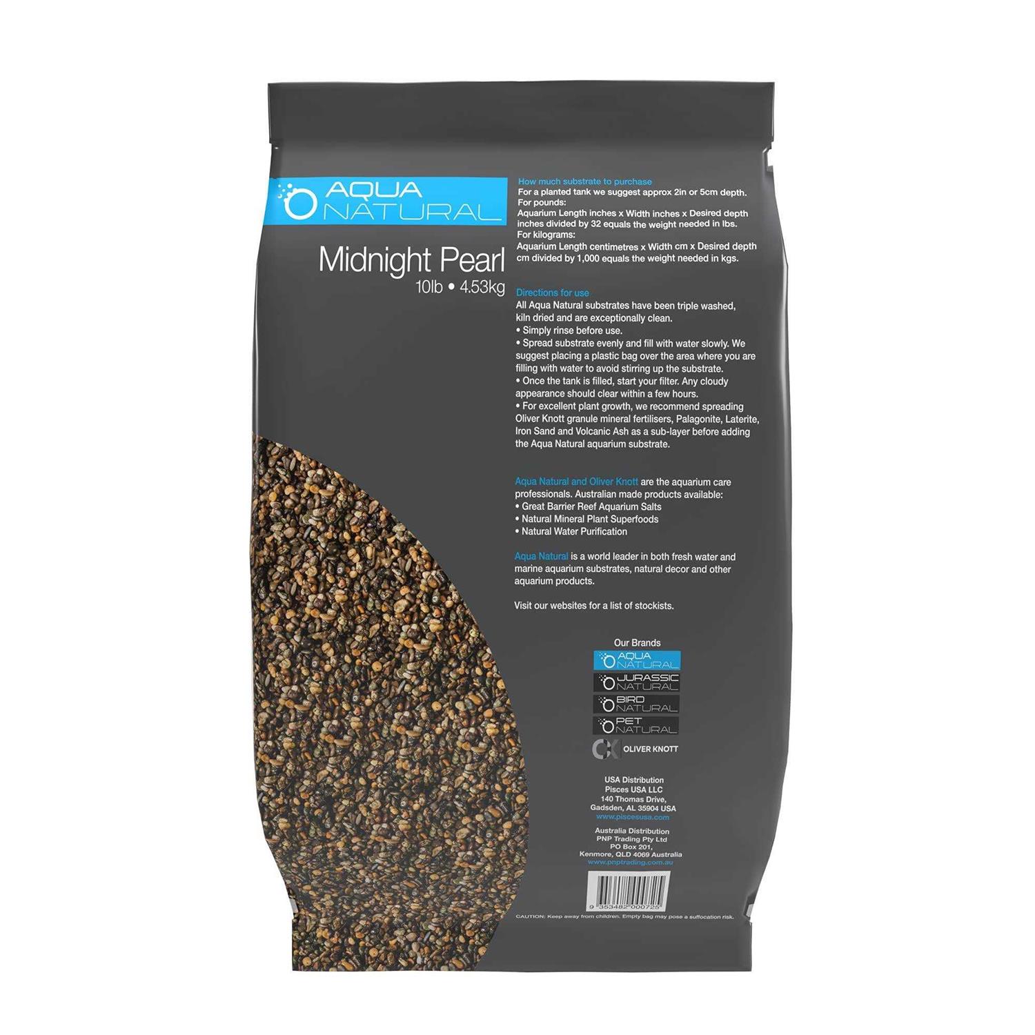 Aqua Natural Midnight Pearl Gravel - Healthber