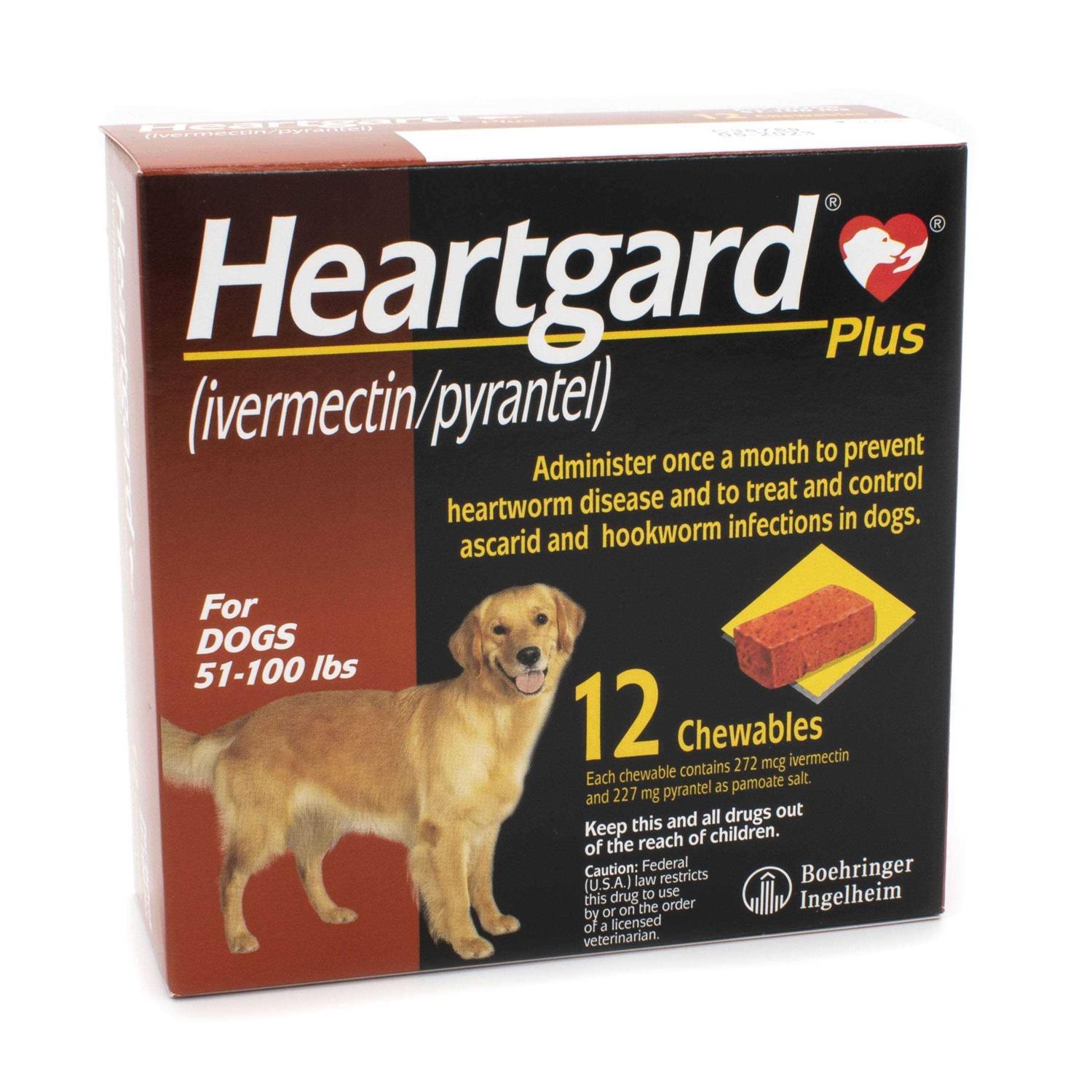 Heartgard Plus Chewables for Dogs Green - Healthber