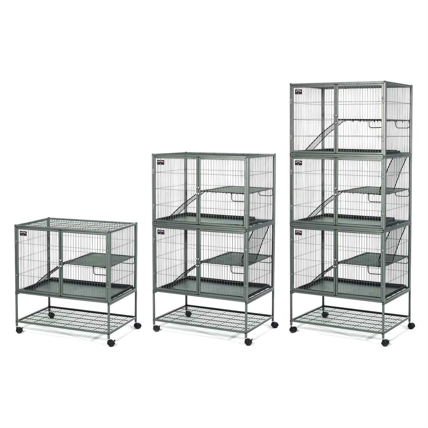 Midwest Ferret Nation Double Unit Cage - Healthber