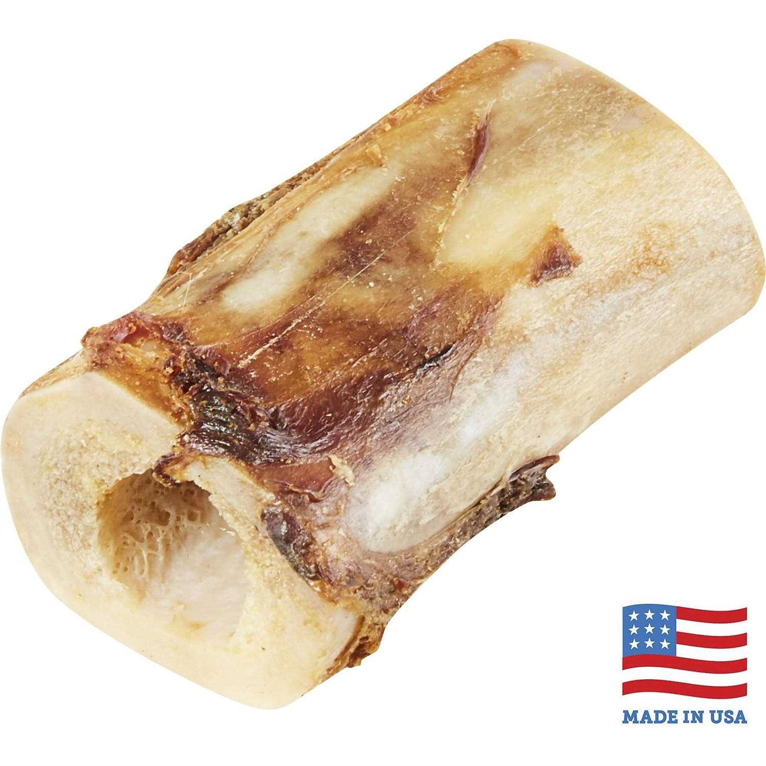 Bones & Chews Made in USA Roasted Marrow Bone Dog Treat - Healthber