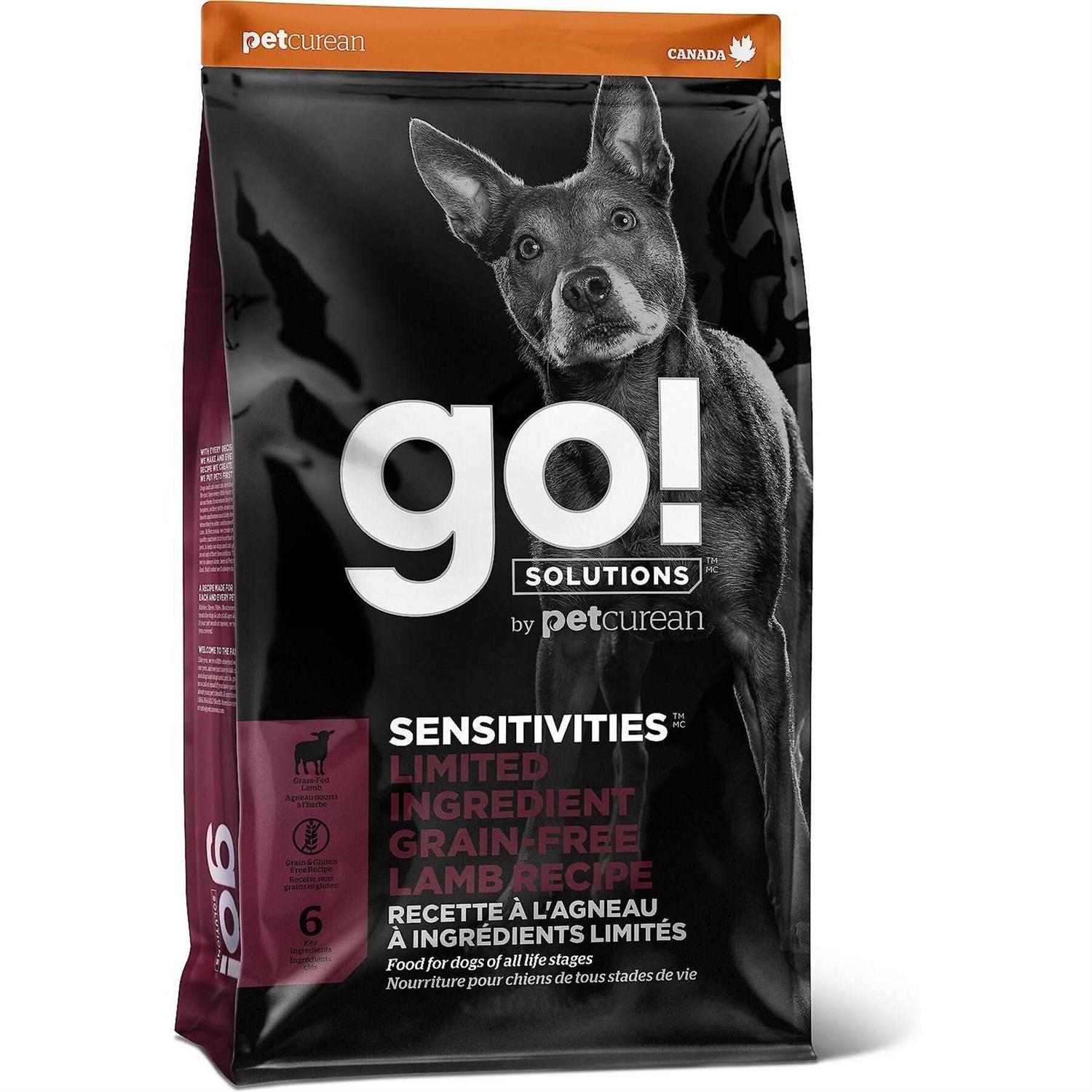 Go! Solutions Sensitivities Limited Ingredient Lamb Grain-Free Dry Dog Food - Healthber