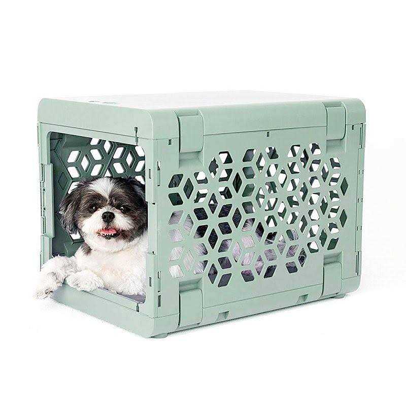 KindTail PAWD Collapsible Dog & Cat Crate - Healthber
