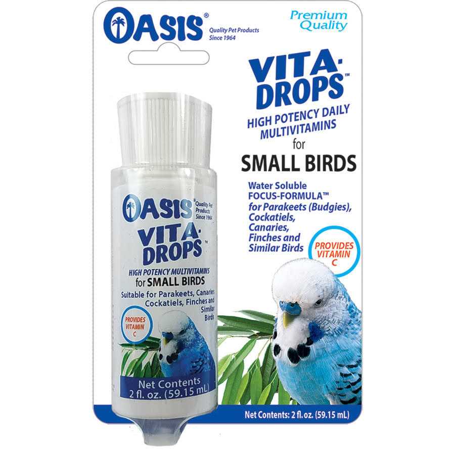 Oasis Vita-Drops for Big Birds - Healthber