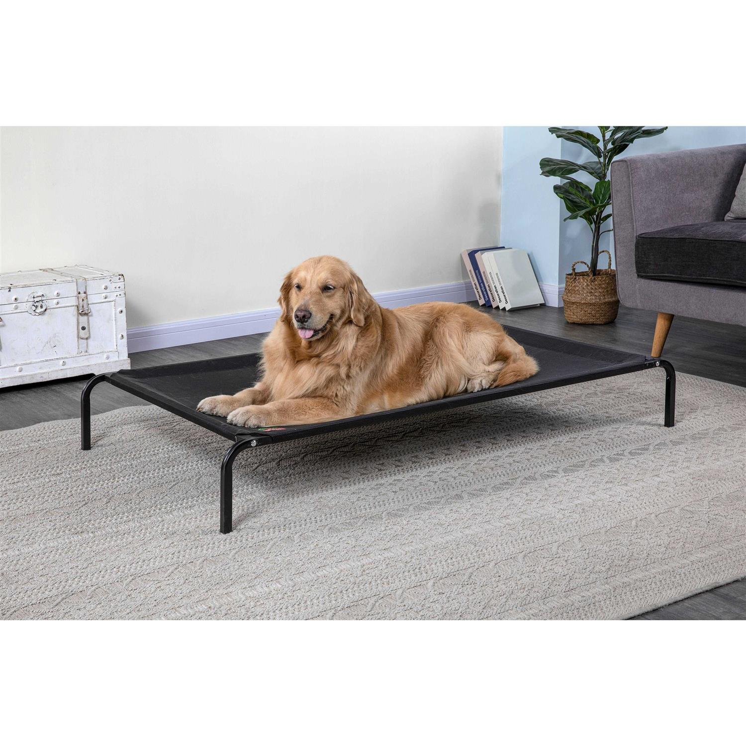 Go Pet Club Elevated Cooling Pet Cot Bed - Healthber