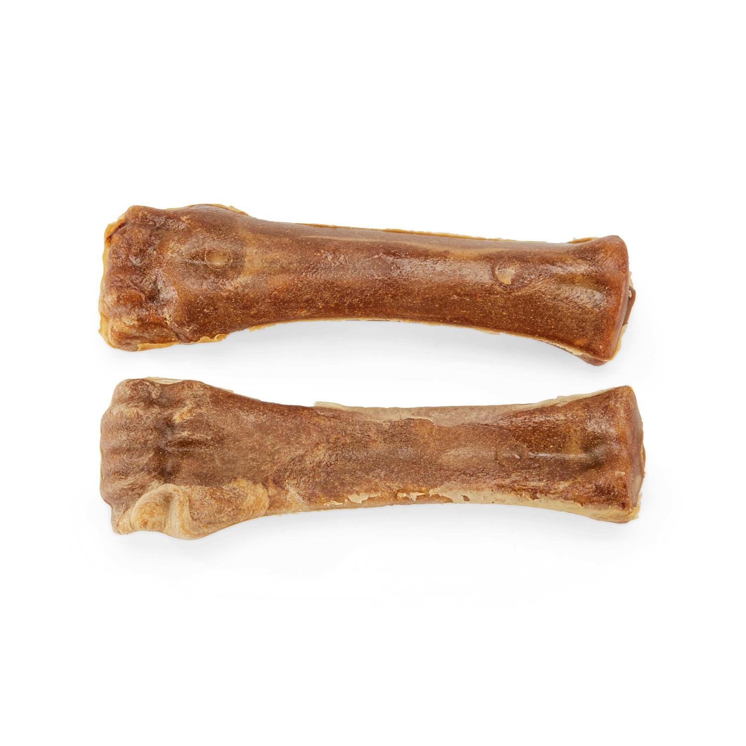 Nylabone Healthy Edibles All-Natural Long Lasting Bacon Dog Chew Treats, Souper, 8-inch, 2 count - Healthber