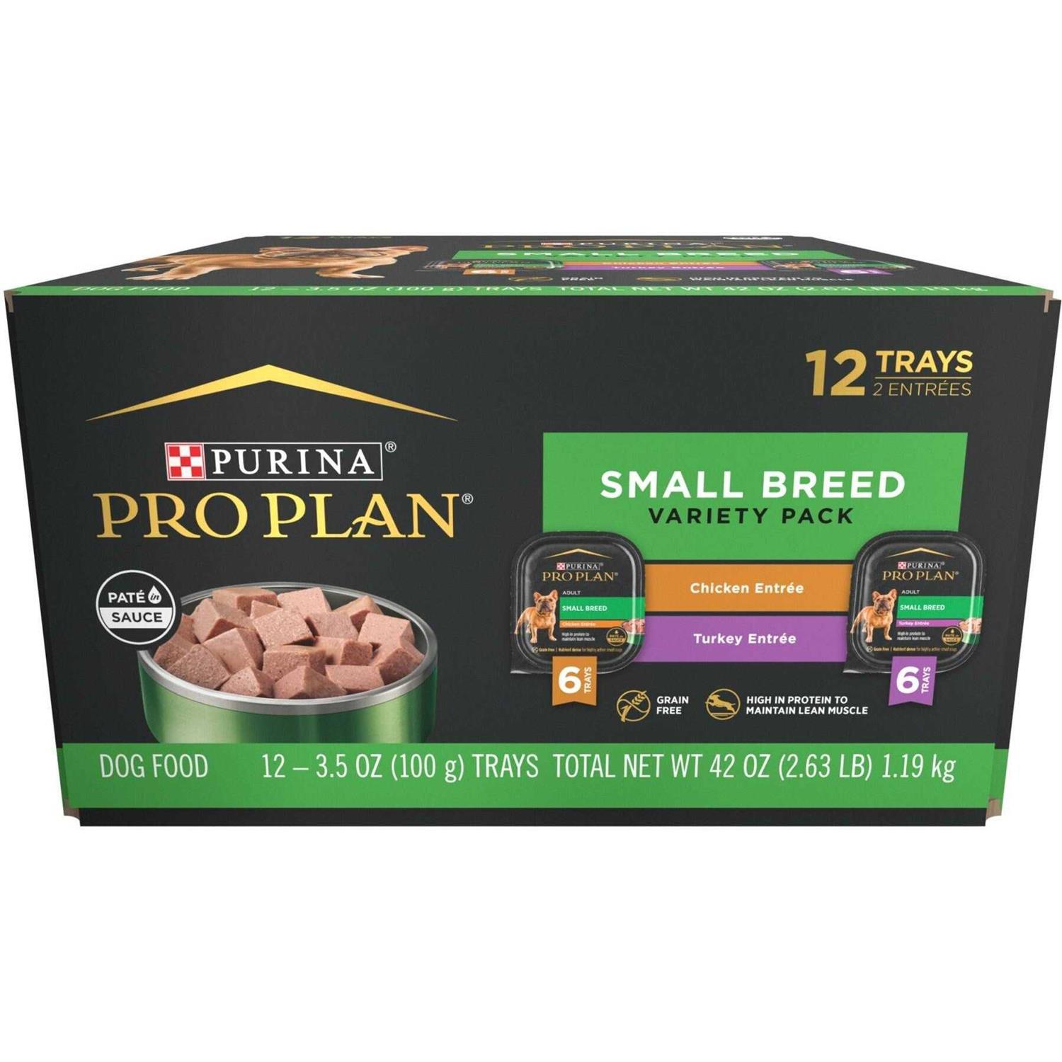 Purina Pro Plan Focus Small Breed Entree Adult Wet Dog Food - Healthber