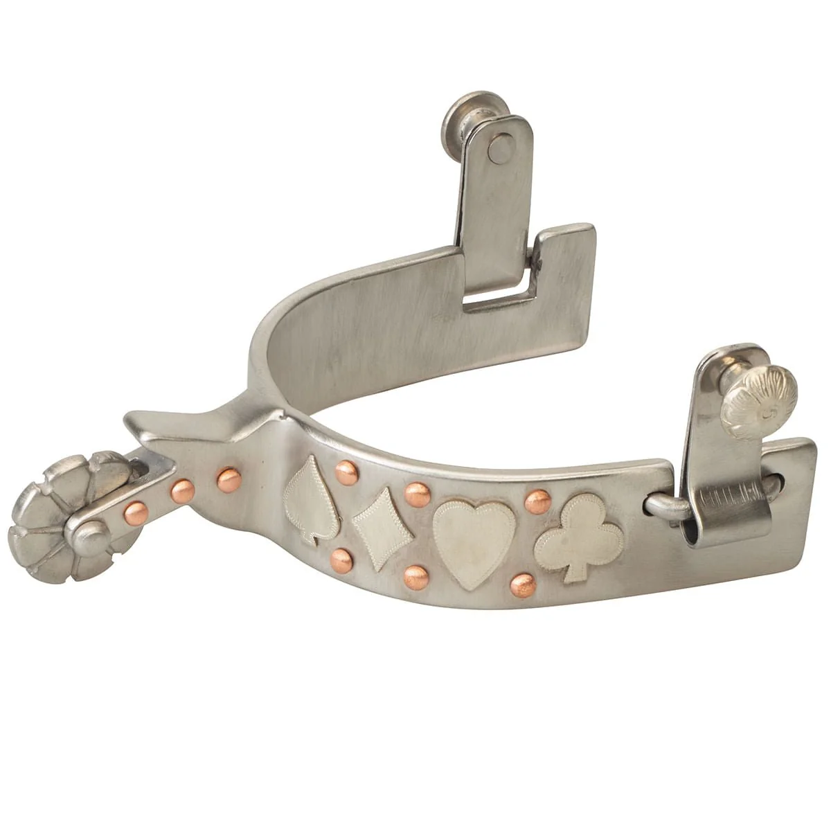 Weaver Men's Card Suit Spurs - Healthber