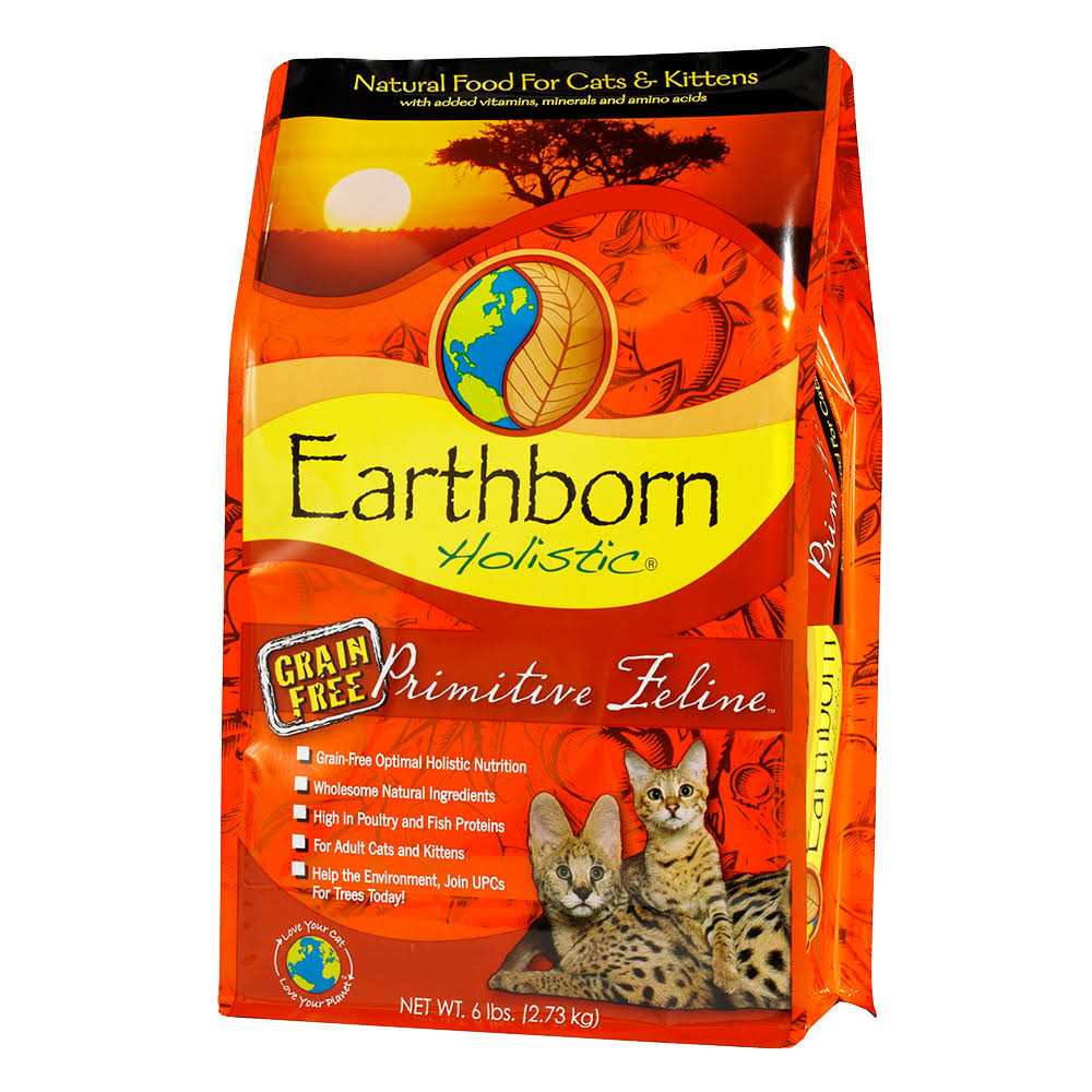 Earthborn Holistic Primitive Feline Dry Food - Healthber