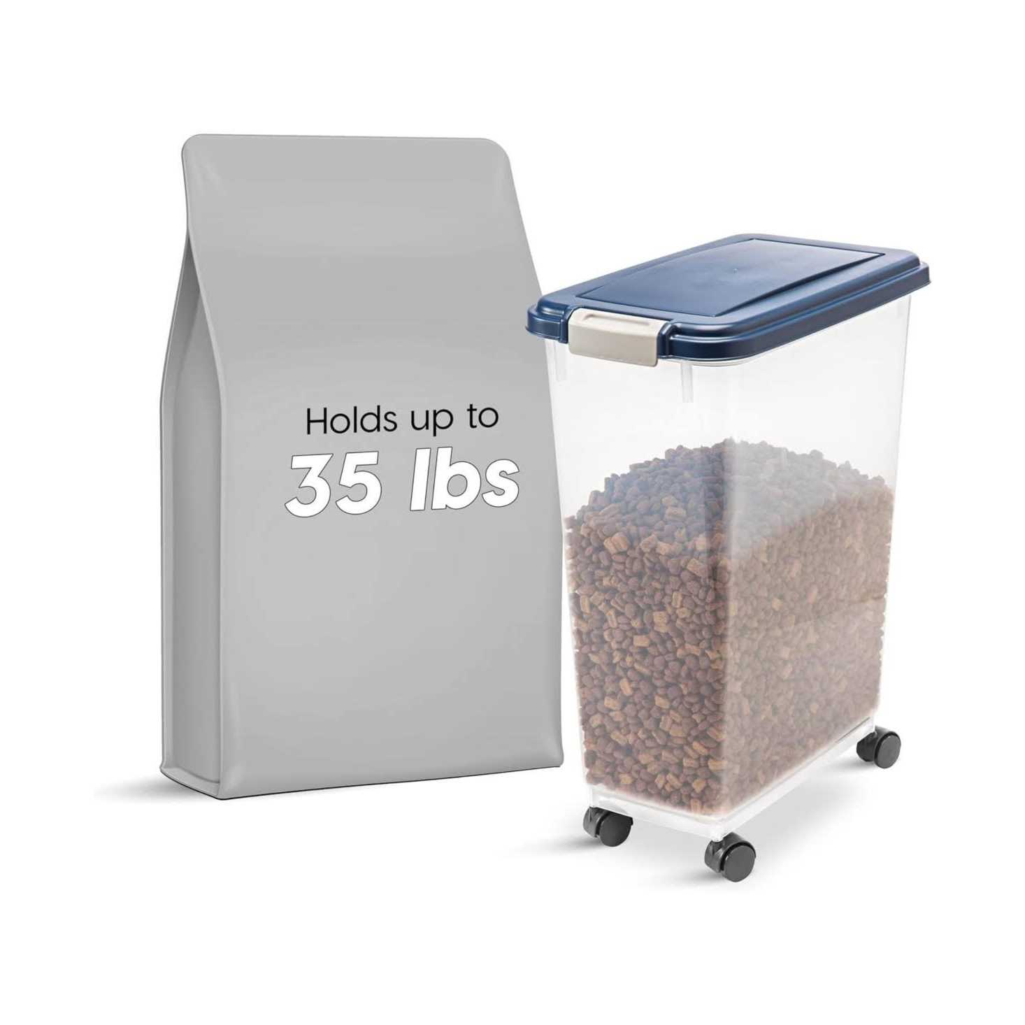 Iris Airtight Pet Food Storage Container - Healthber